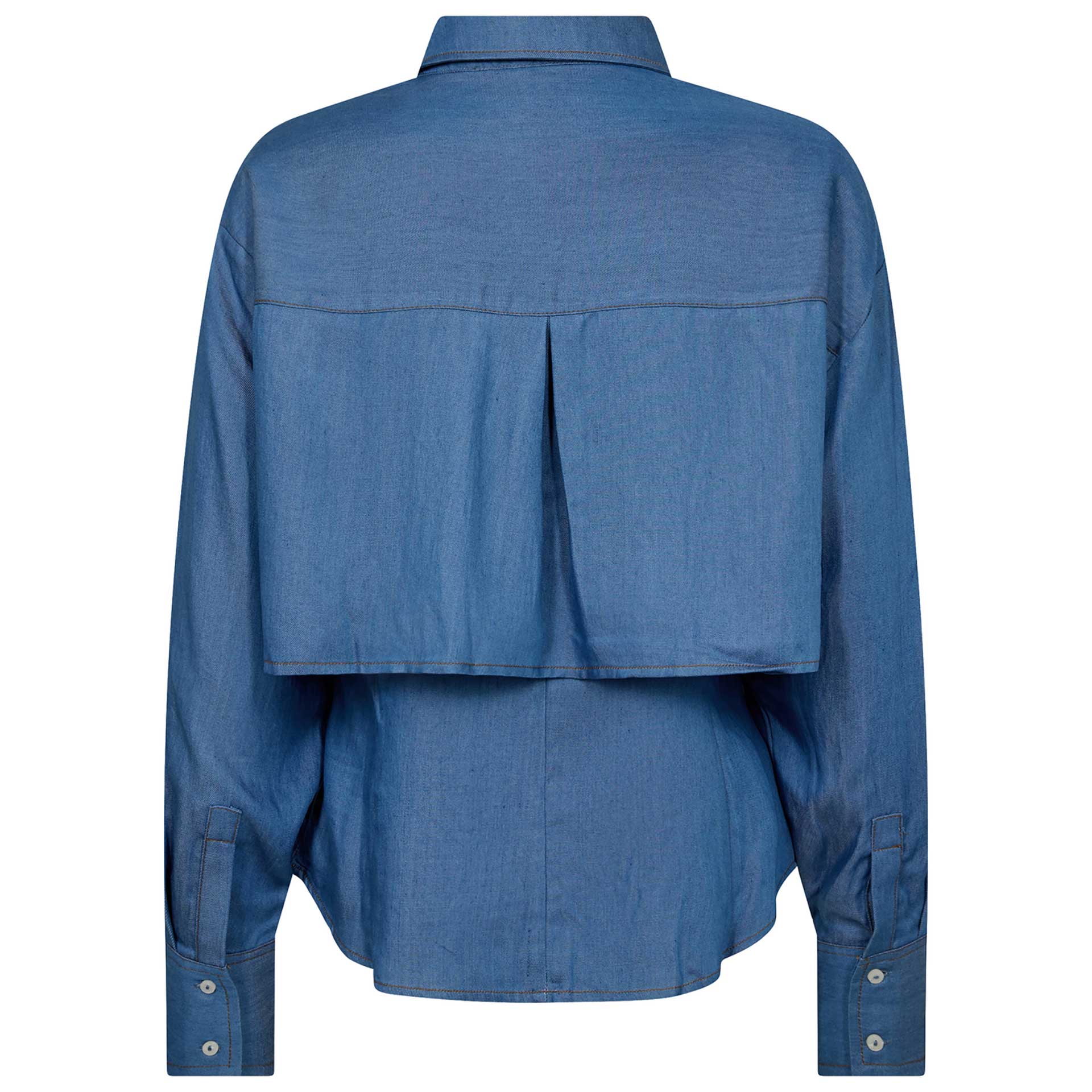 Co'couture Blouse Denim Double Layer