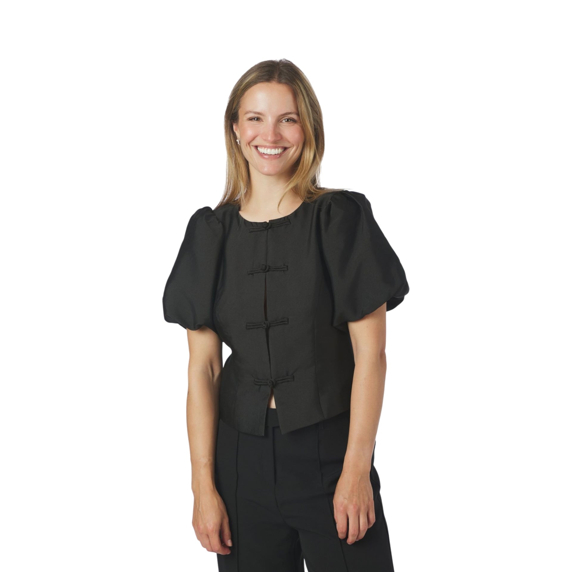 Neo Noir Blouse Top Anela
