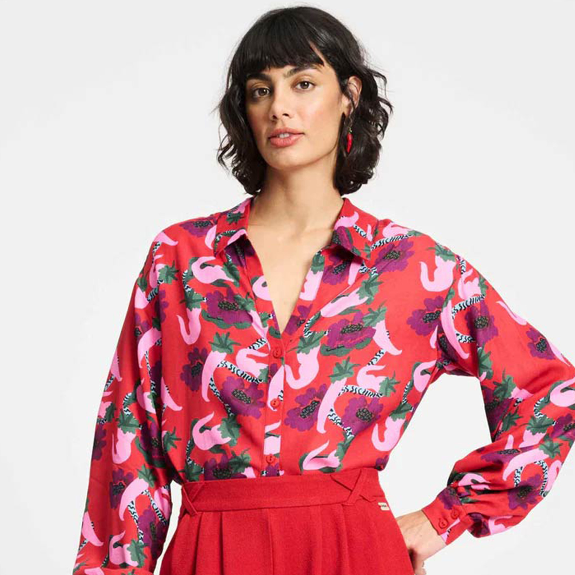 Pom Blouse