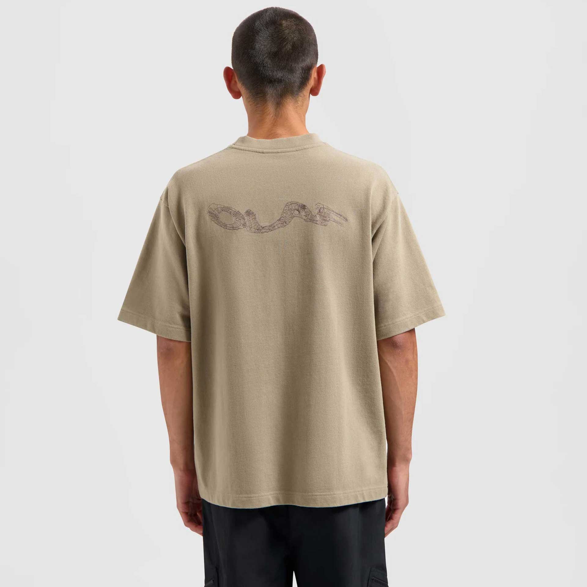 Olaf Hussein T-Shirt Wavy drift