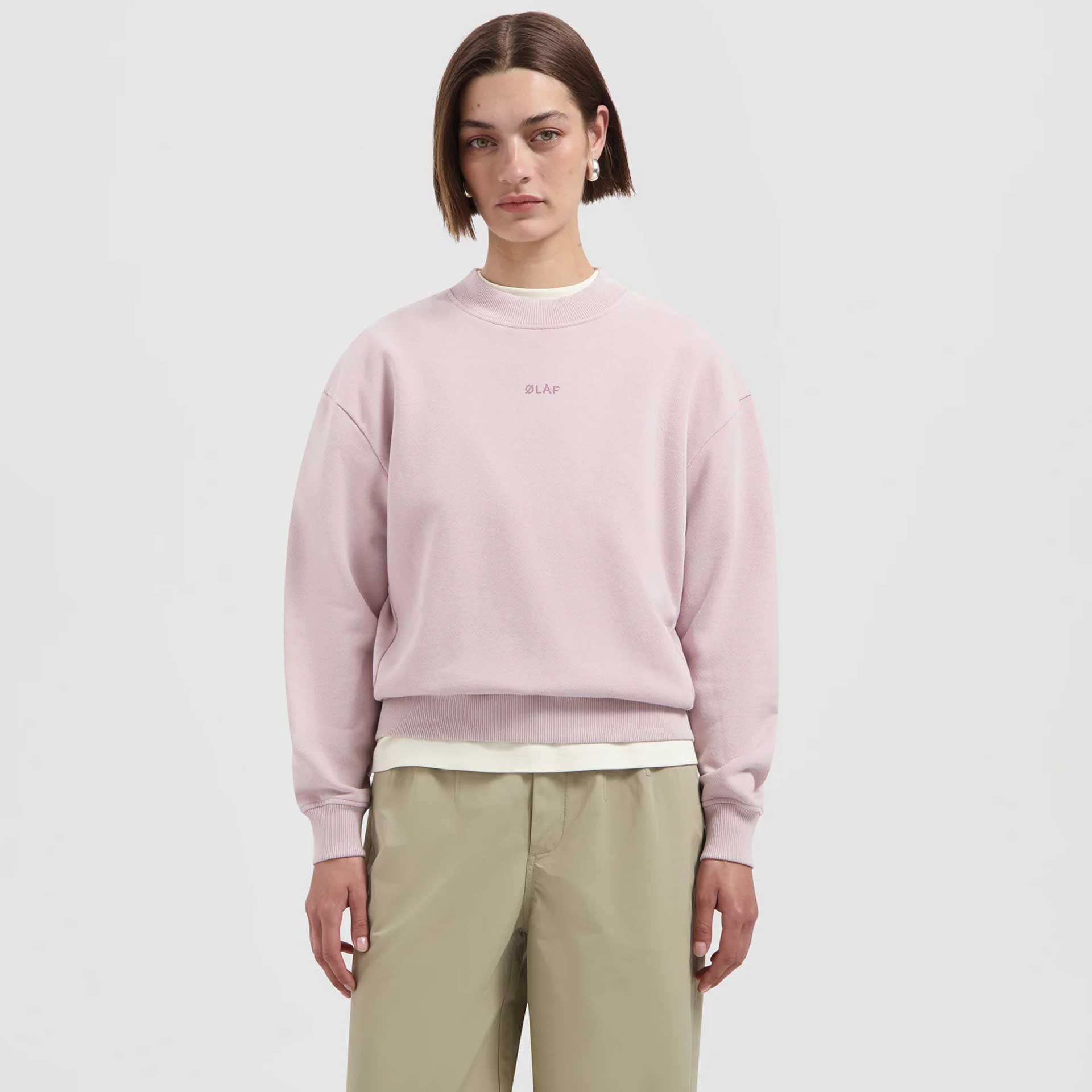 Olaf Hussein Trui Essential Washed