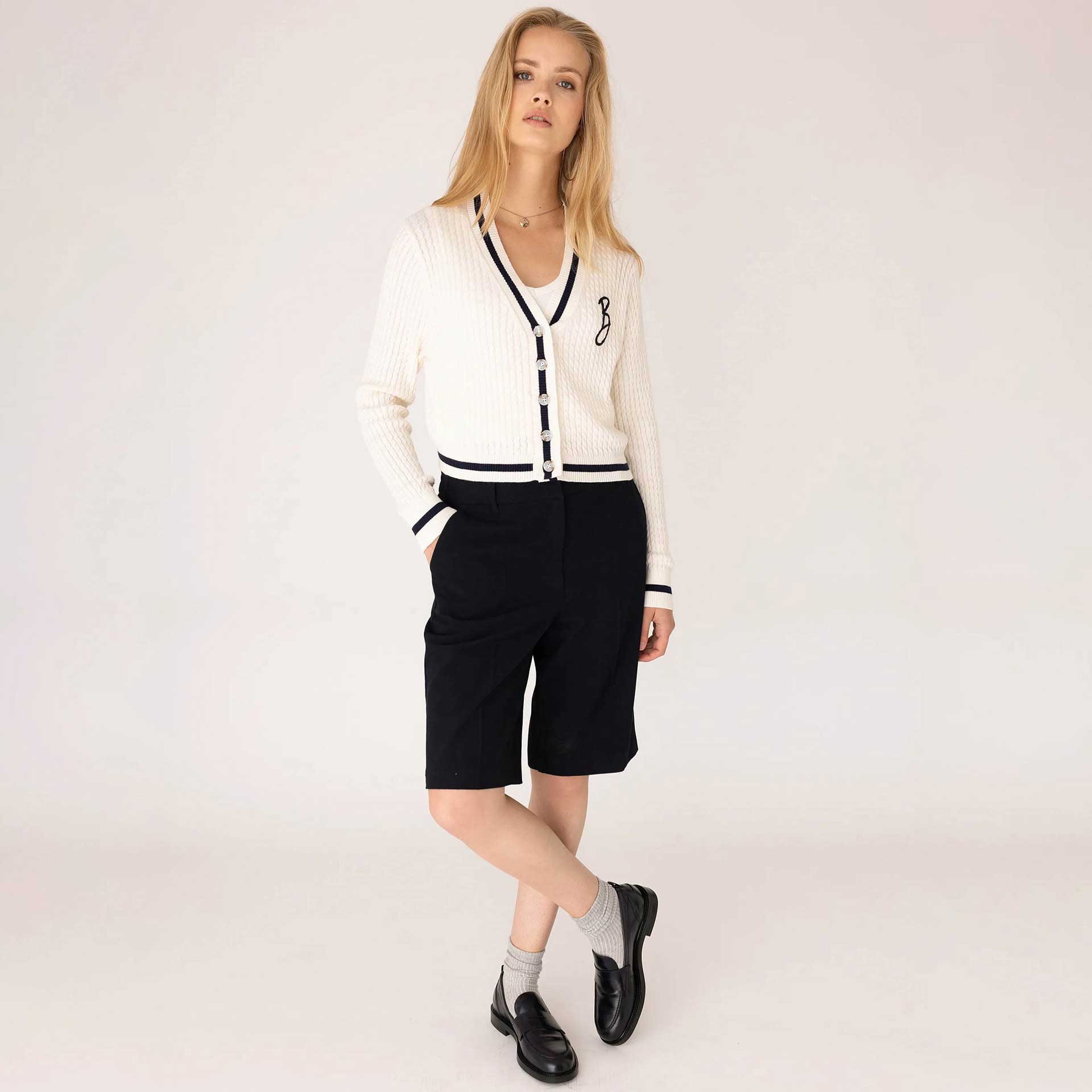 Anna Blue Vest Lauryn