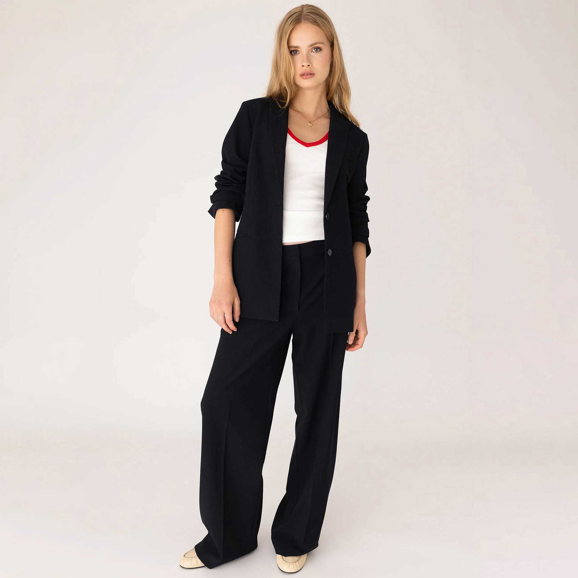 Anna Blue Blazer Emmi