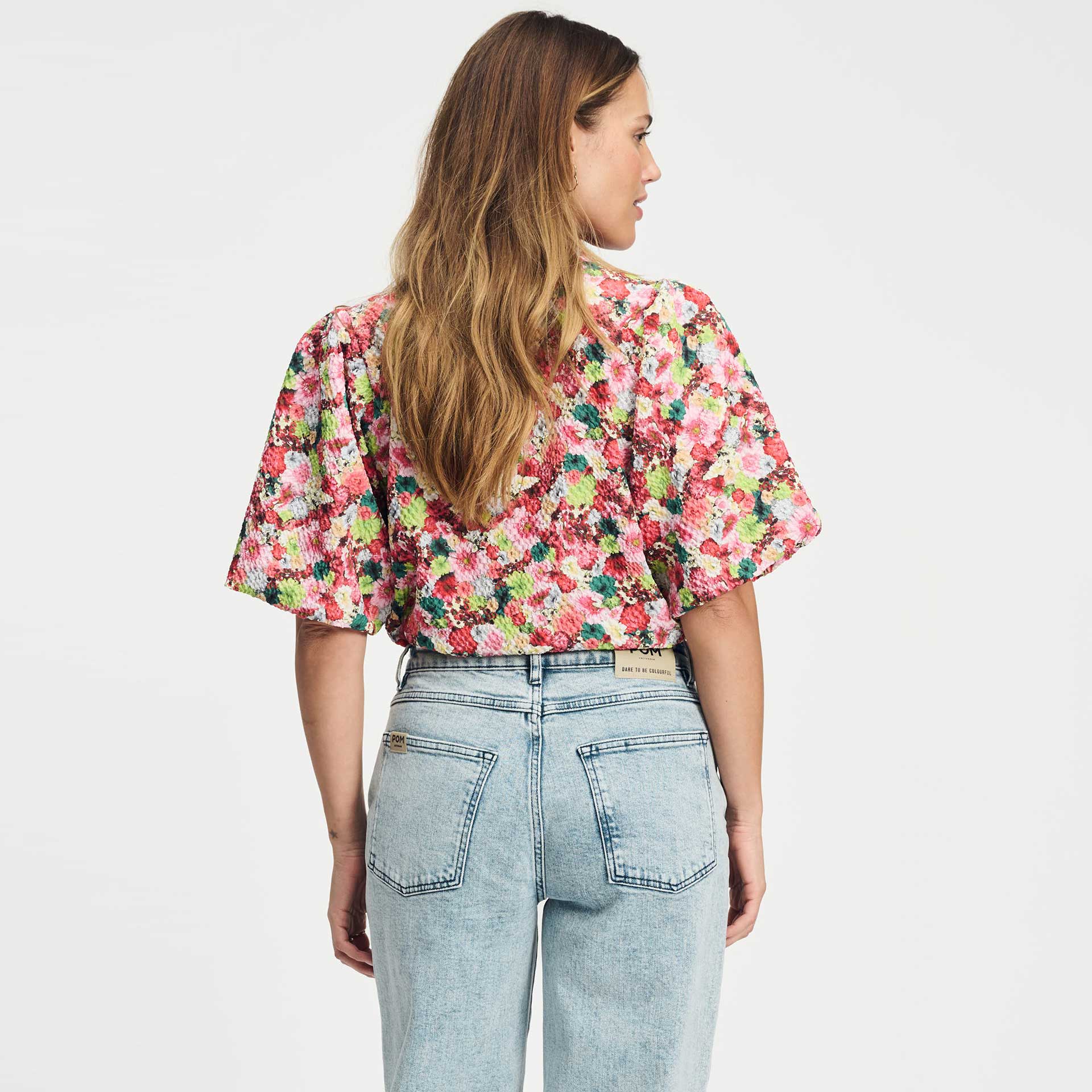 Pom Blouse Love Bouquet 