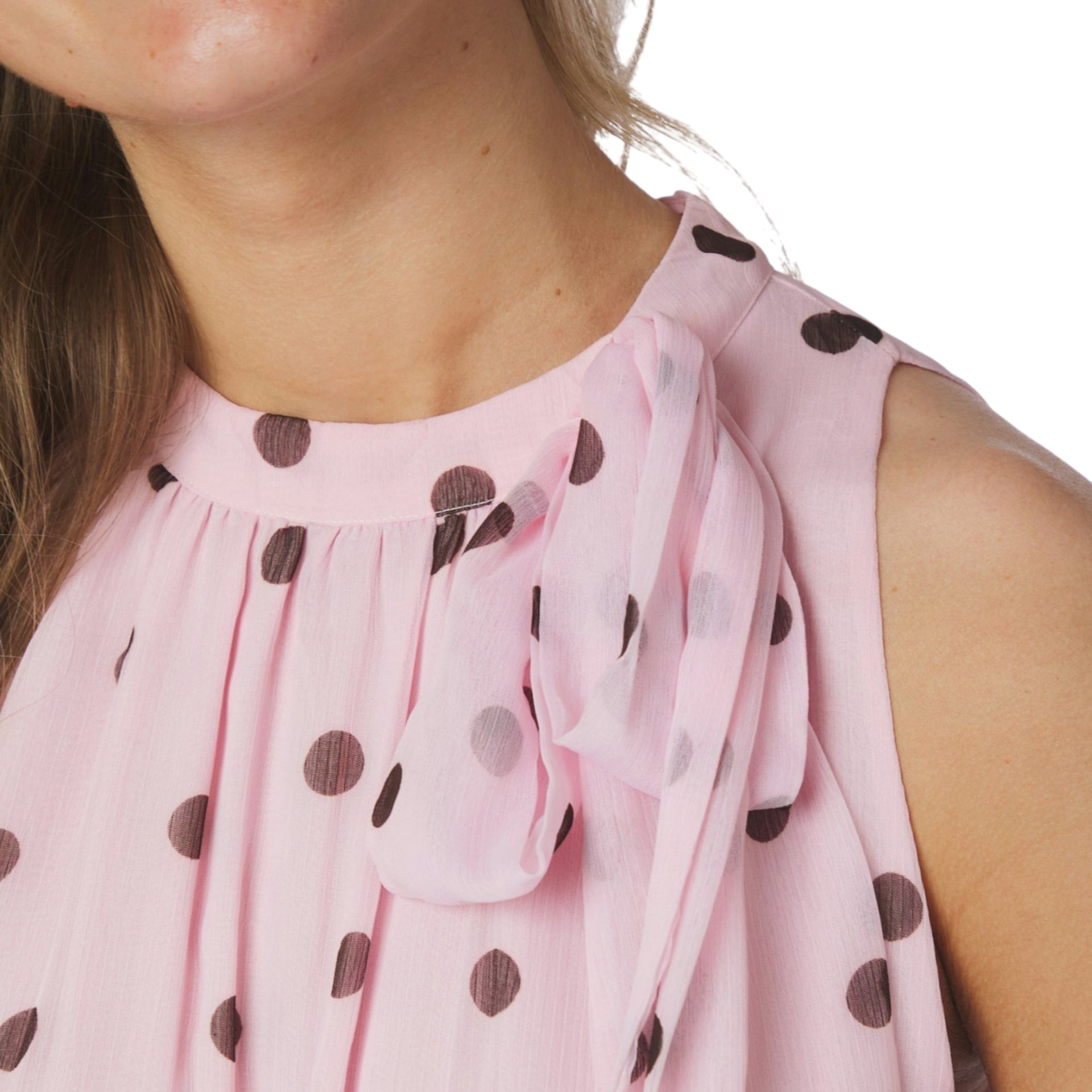 Neo Noir Jurk Marli Big Dot