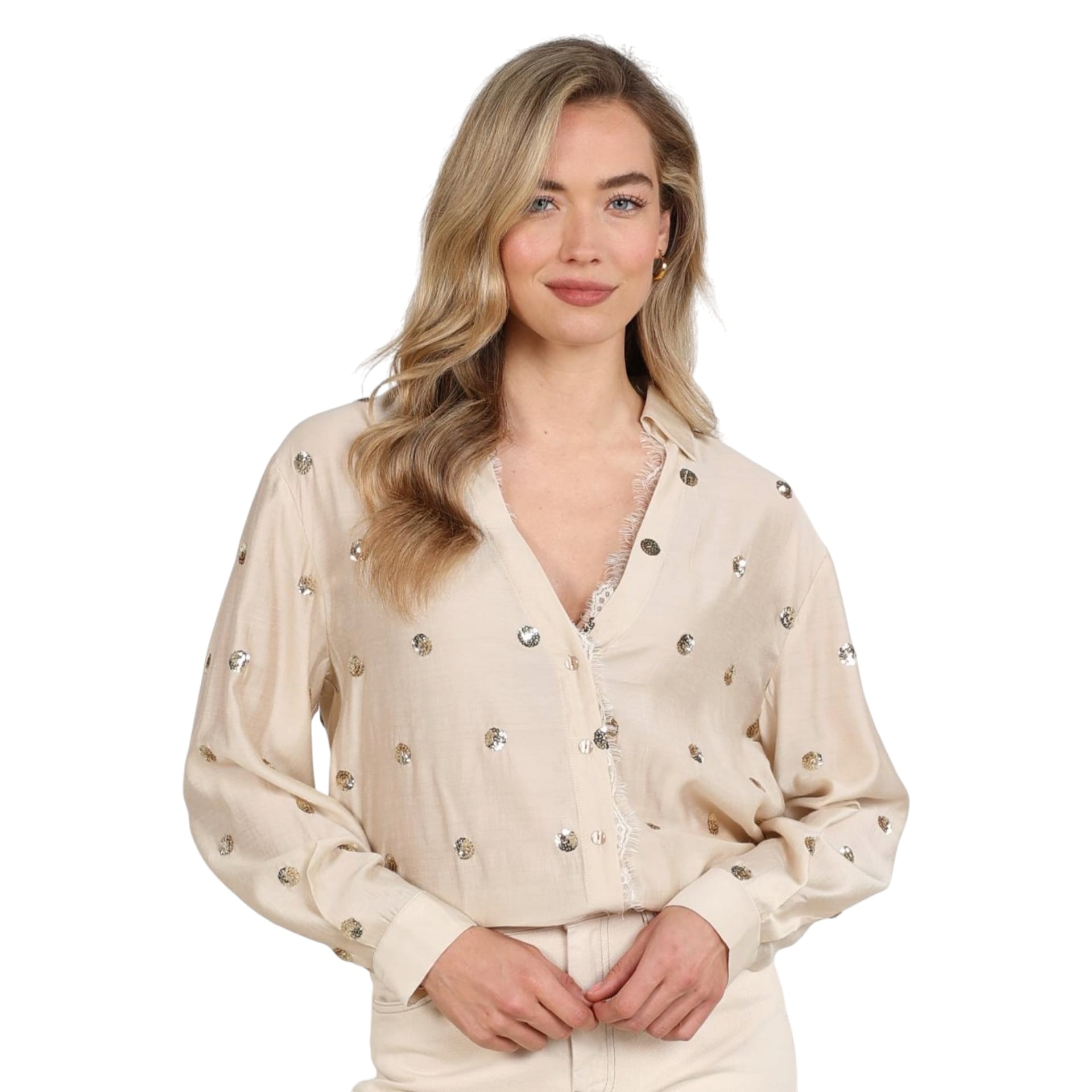 NUKUS Blouse Anika Paillet