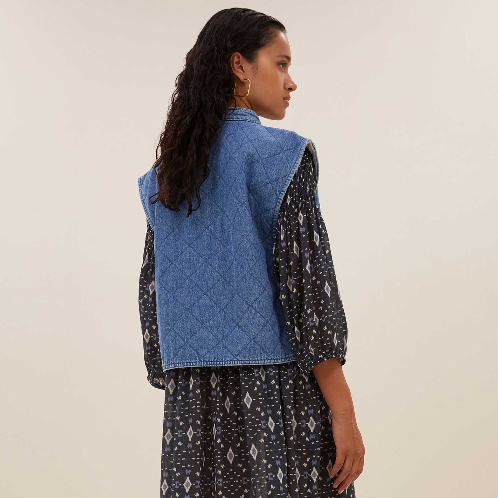 By-Bar Gilet Mave denim 
