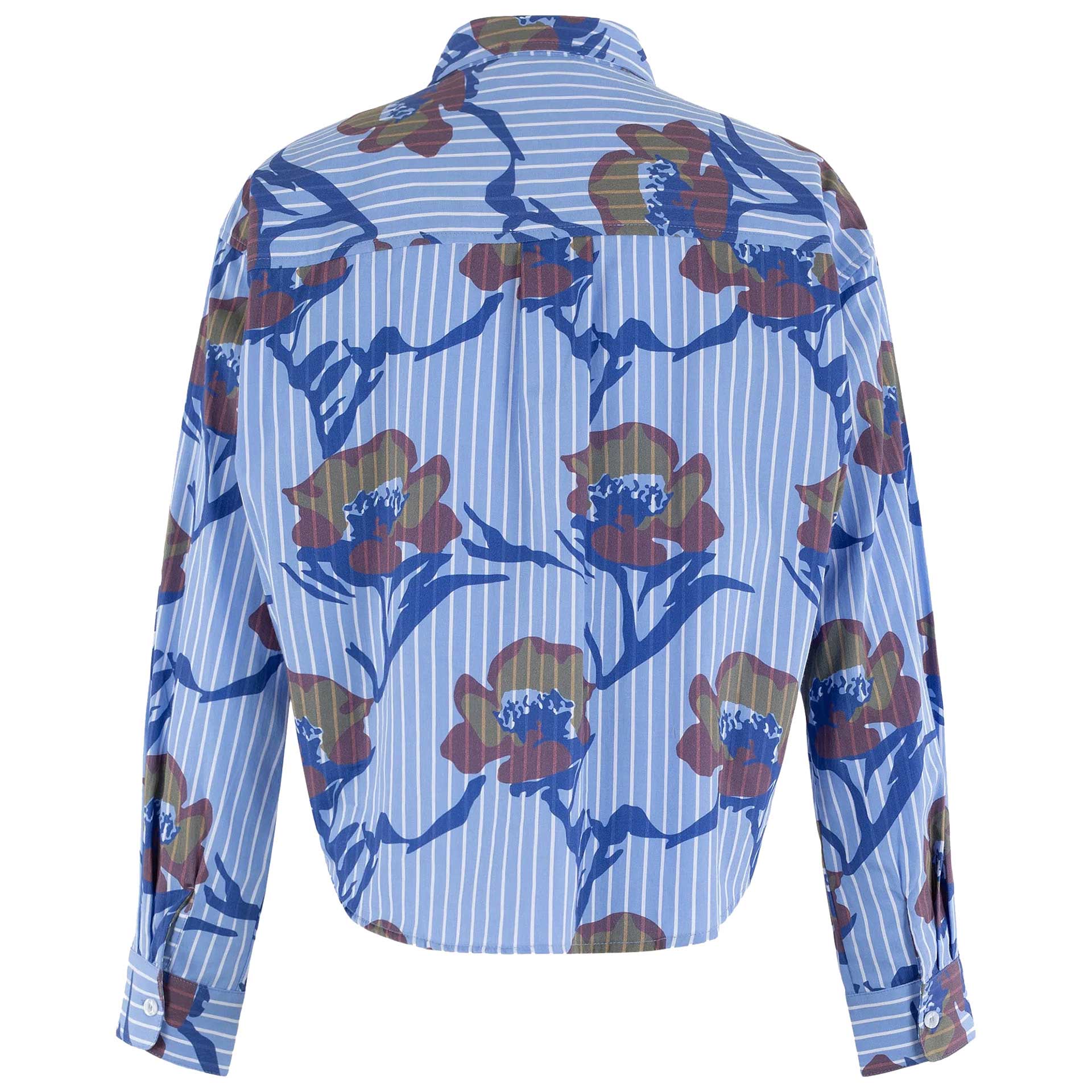 Anna Blue Blouse Sam