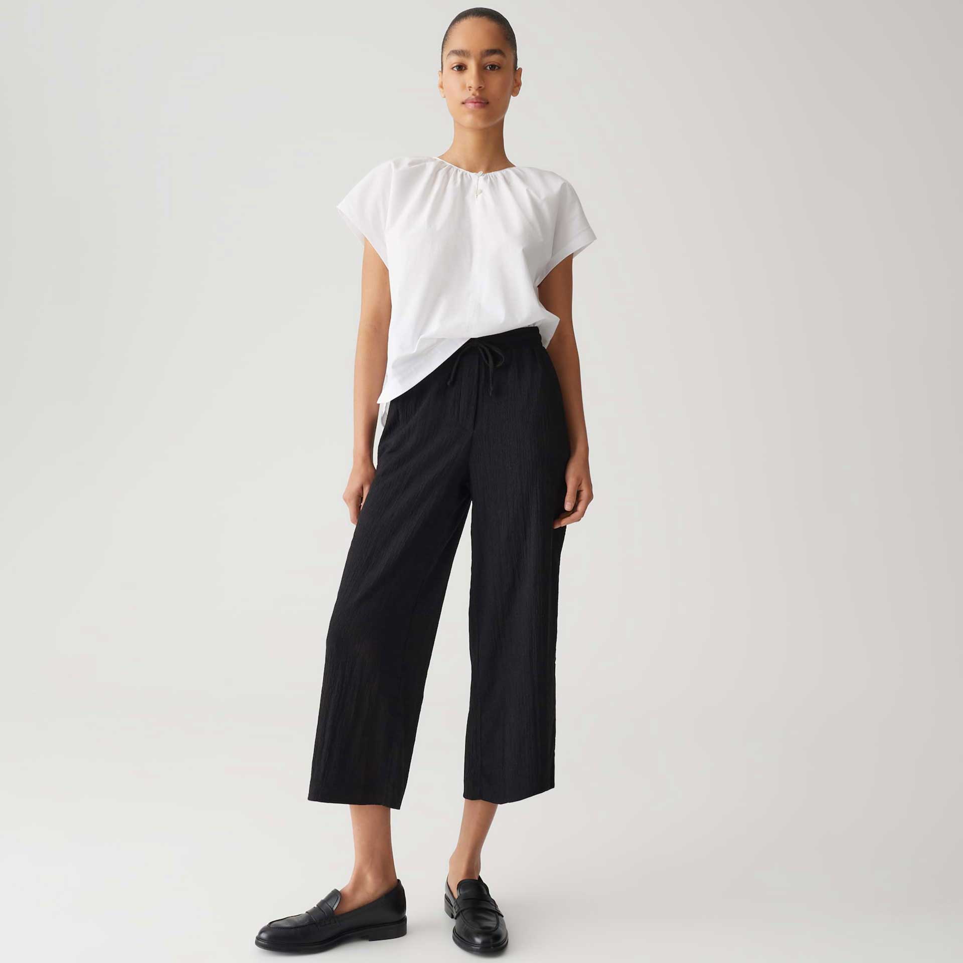 Opus Broek Mileni crinkle