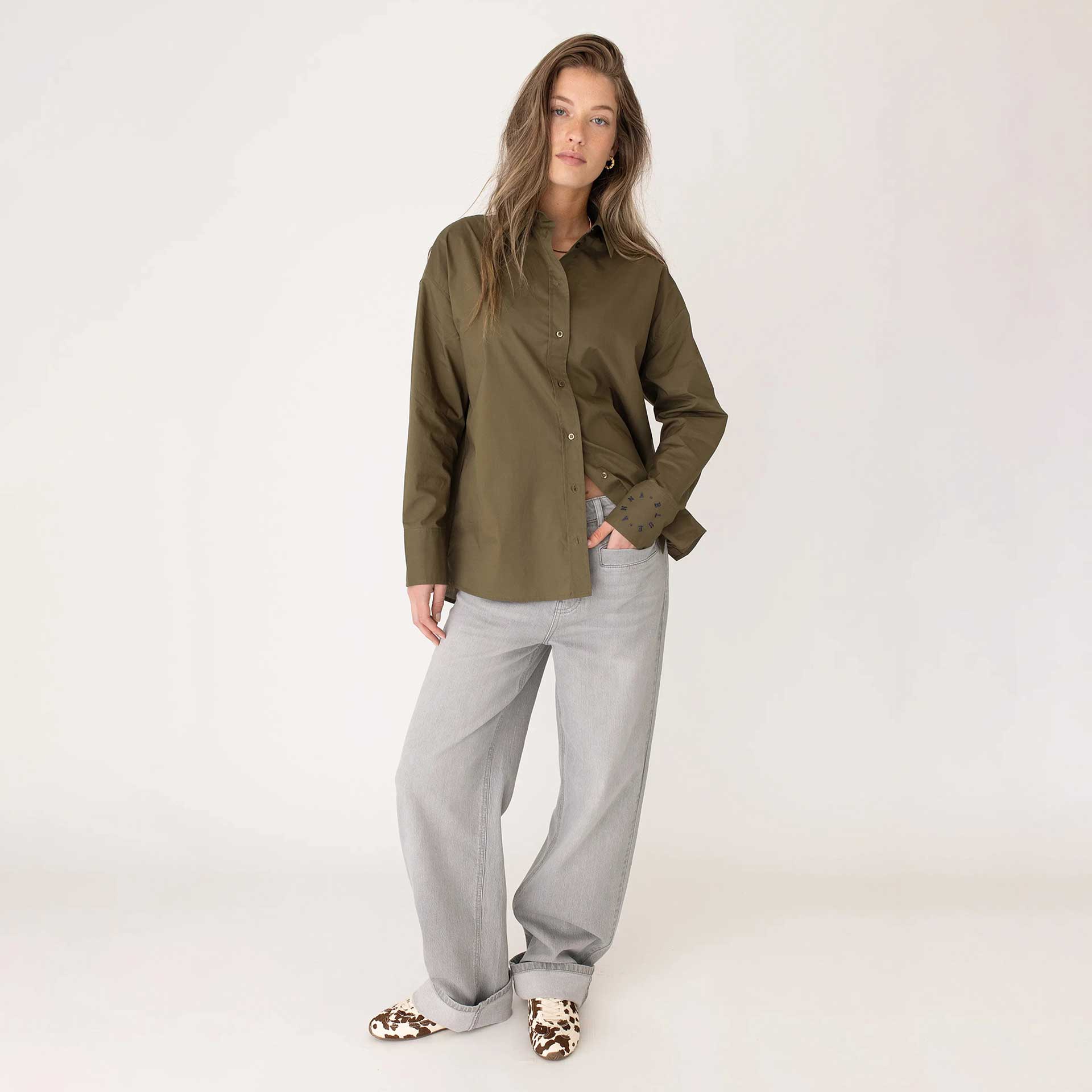 Anna Blue Blouse Sondra