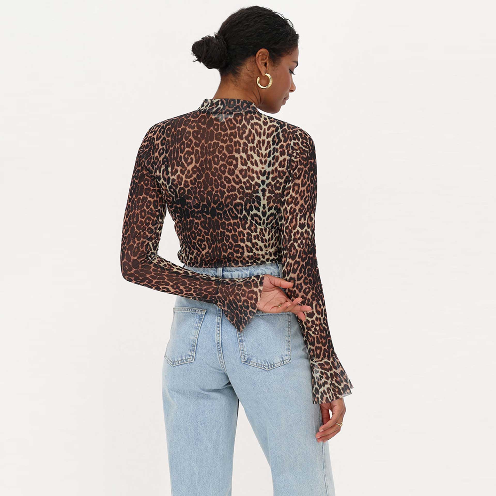 My Jewellery  T-Shirt Leopard Mesh