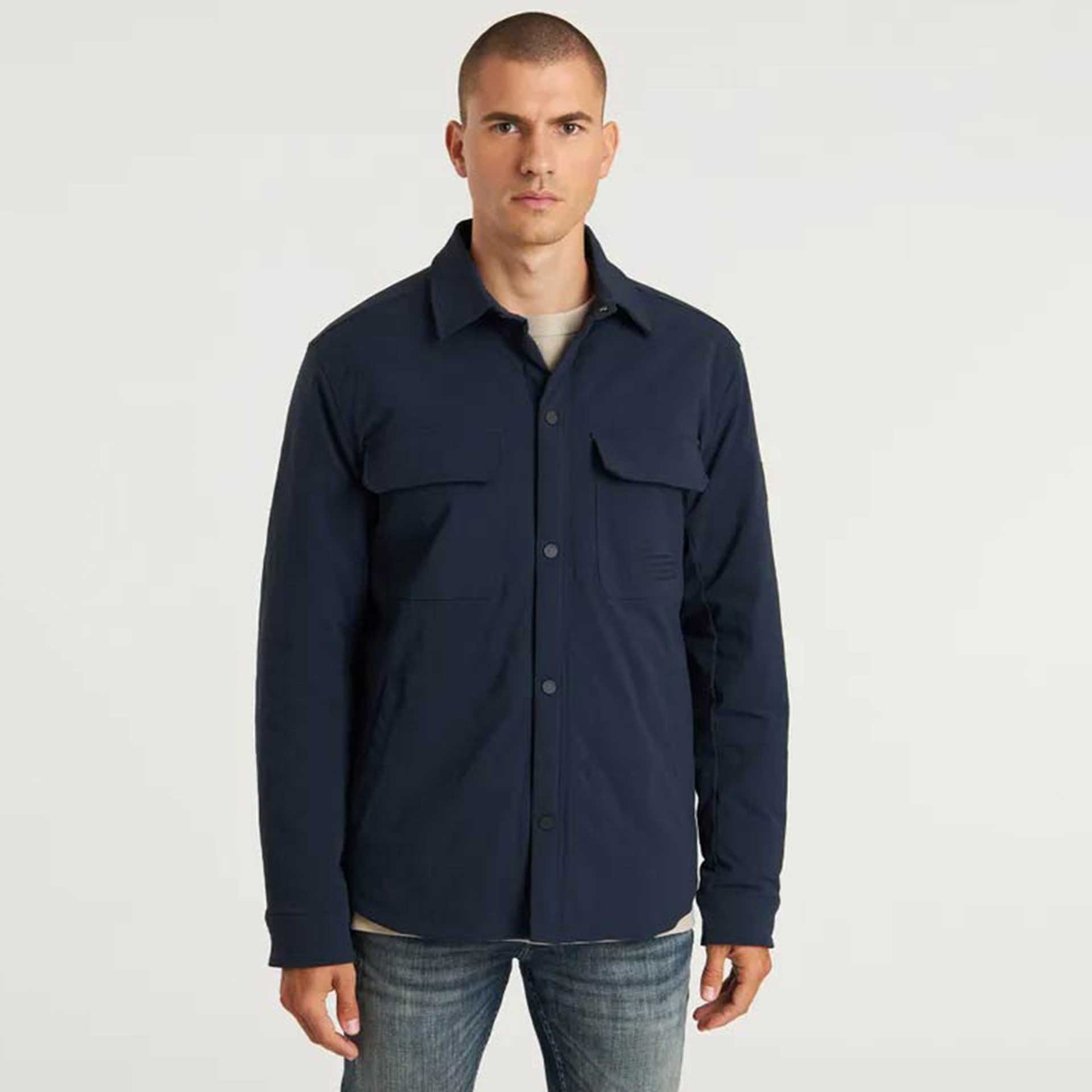 Chasin Overshirt Zaine Quilted