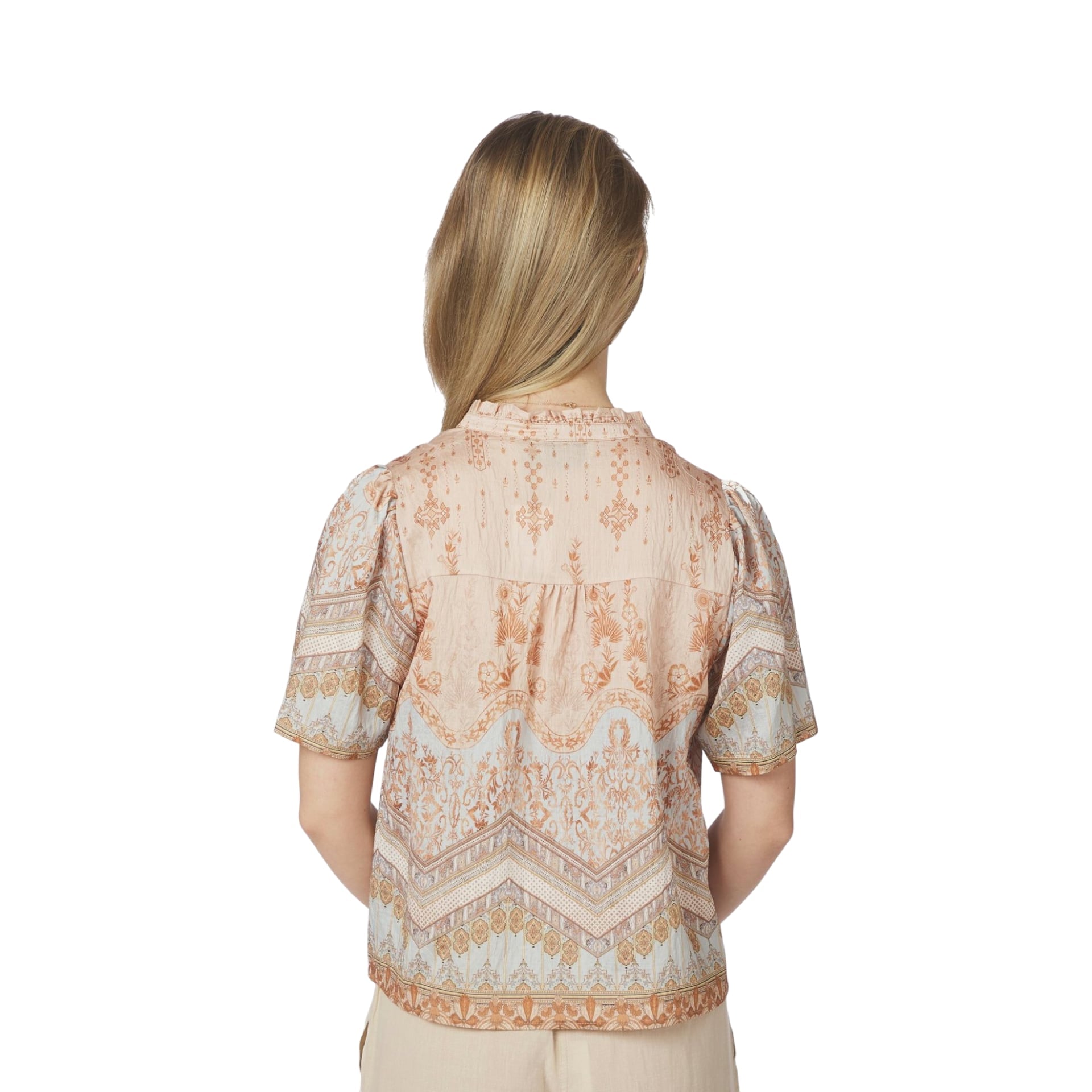 Neo Noir Blouse Torana Flower