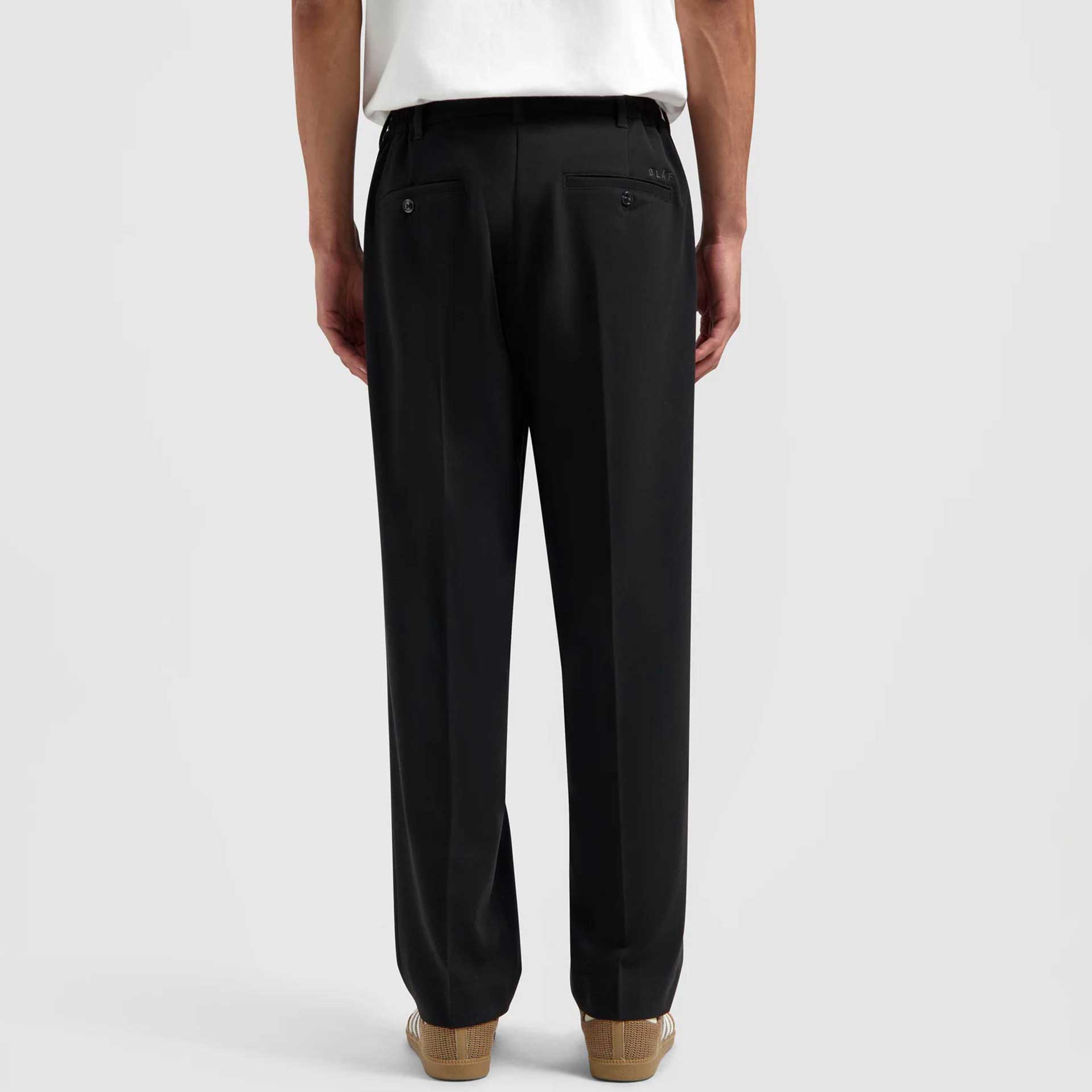 Olaf Hussein Broek Tailored Pleated