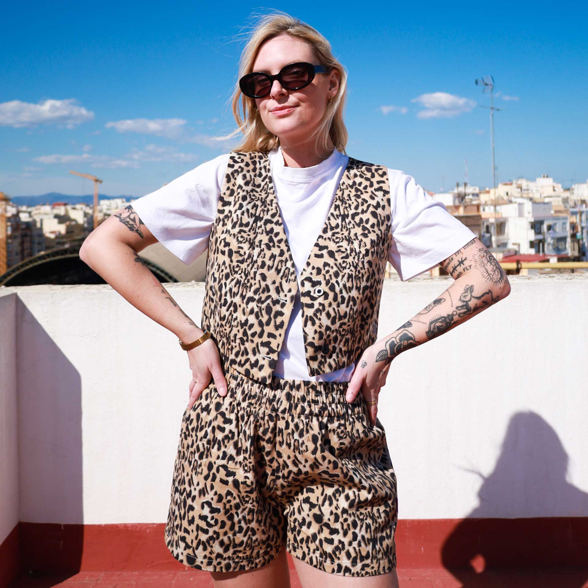 Ellastiek Gilet Kim