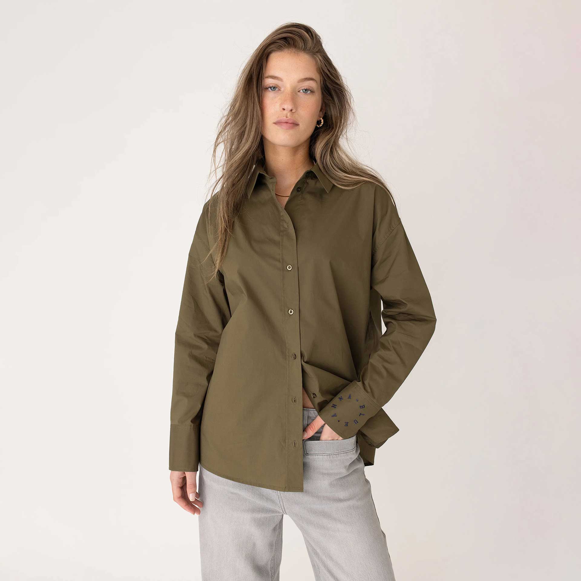 Anna Blue Blouse Sondra