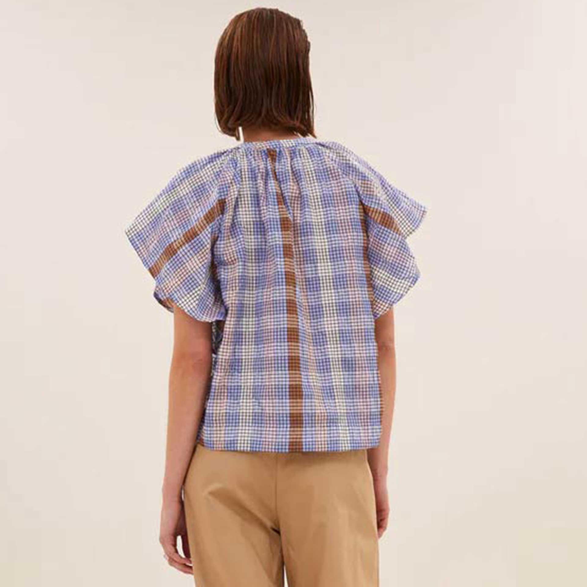 By-Bar Blouse Vina Check