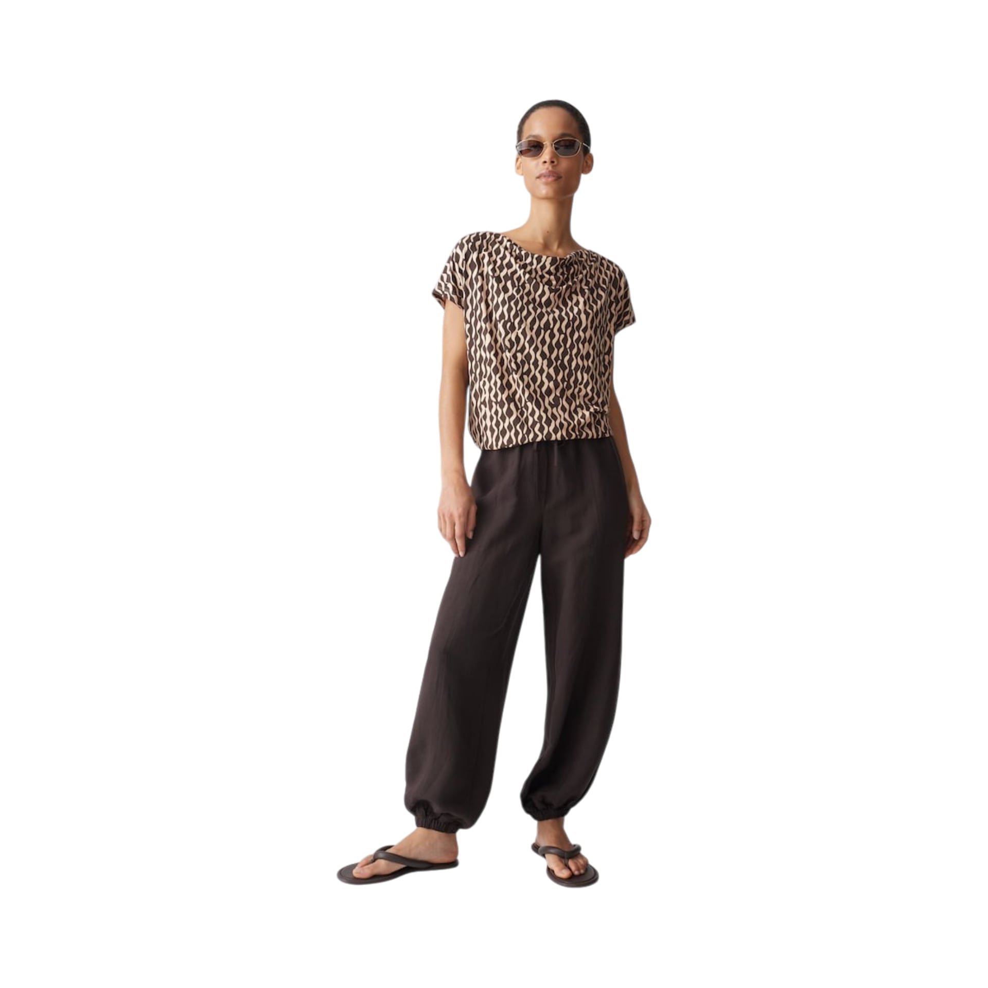 Opus T-shirt Sapaya Motion