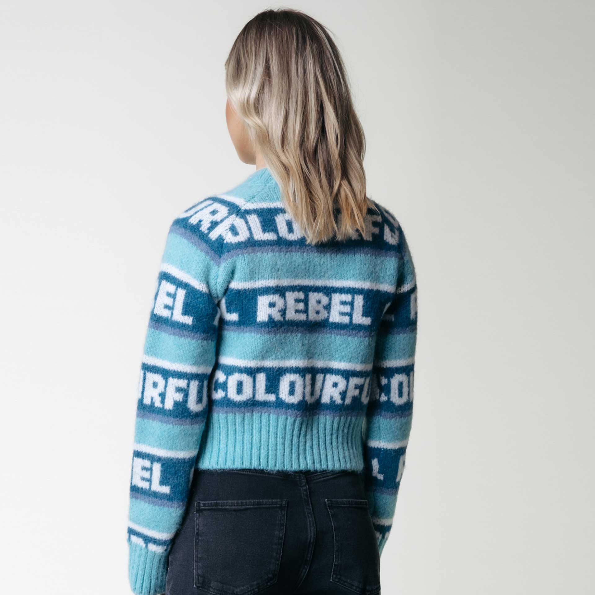 Colourful Rebel Trui Ximenia CR Intarsia