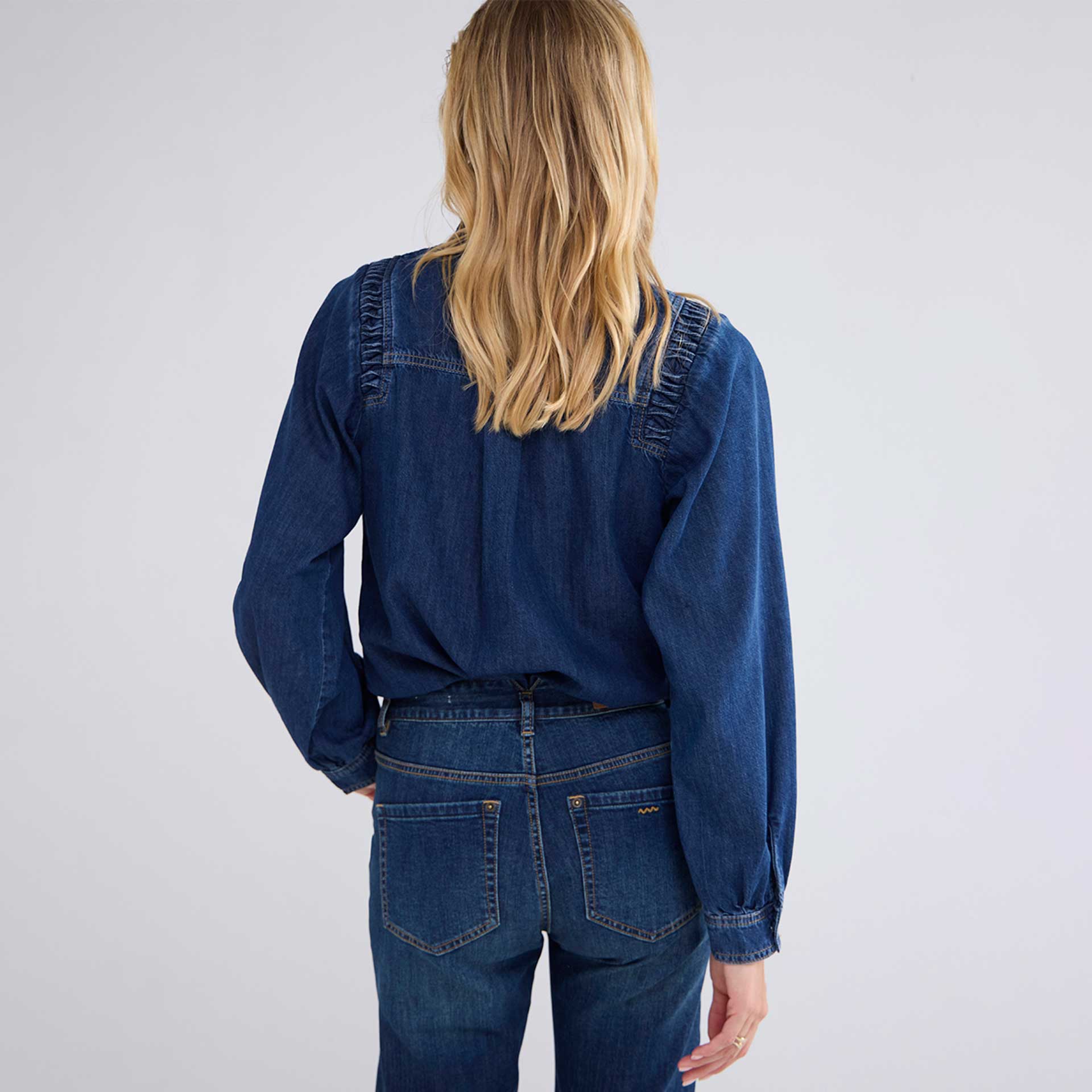 Summum Blouse Denim