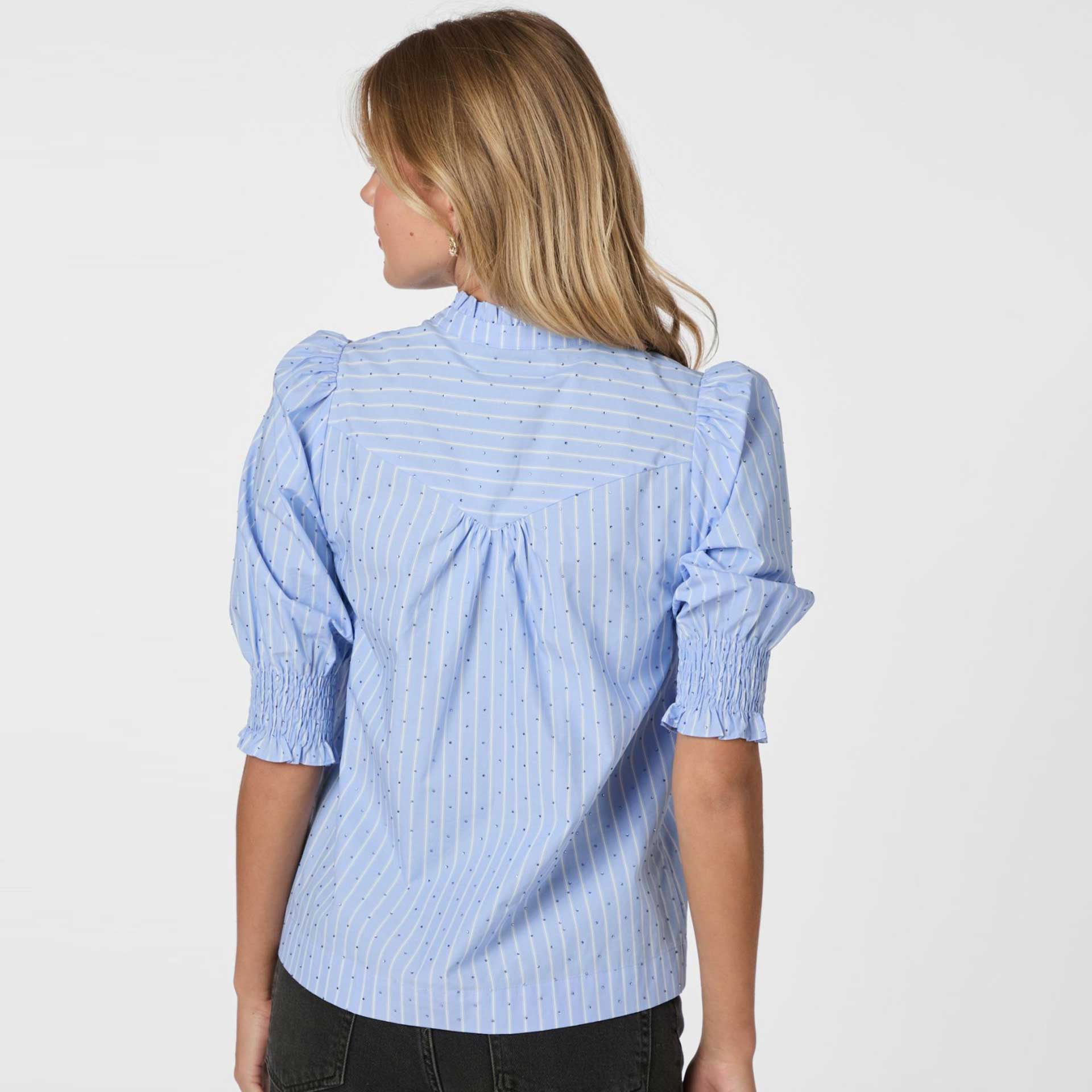 Neo Noir Blouse Diana stripy