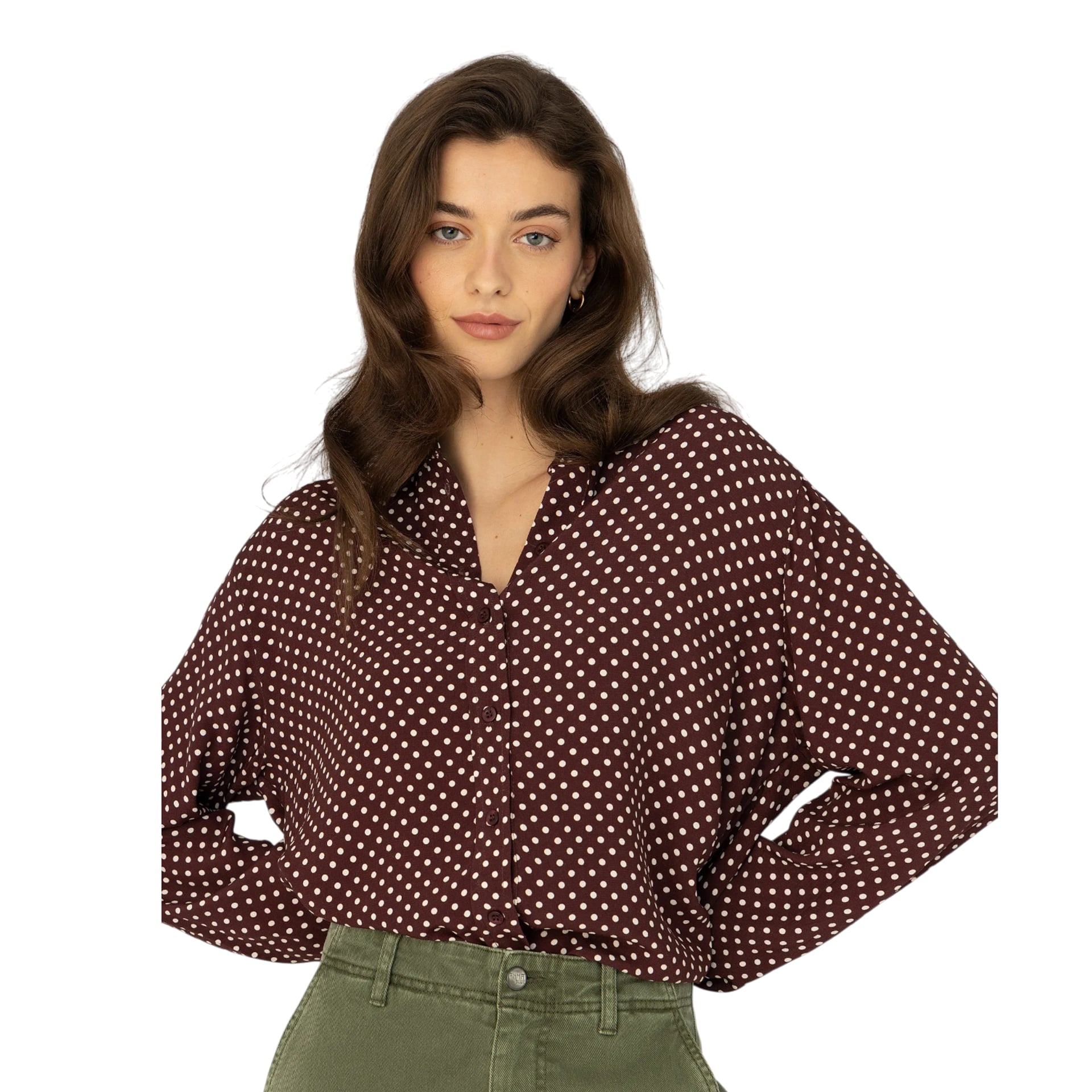 Anna Blue Blouse Lilo