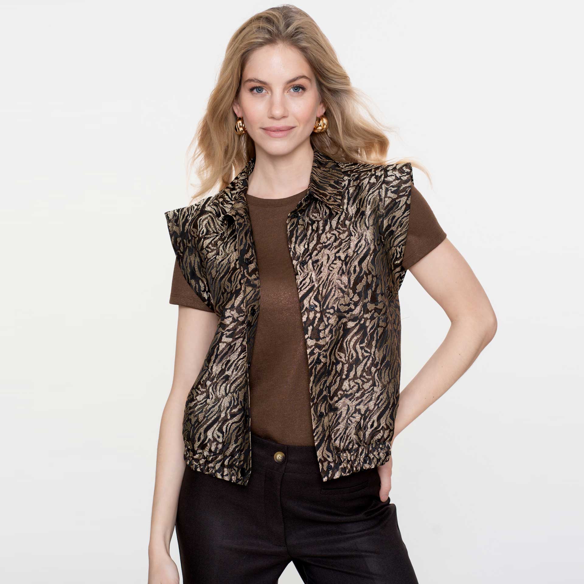 Geisha Gilet Animal