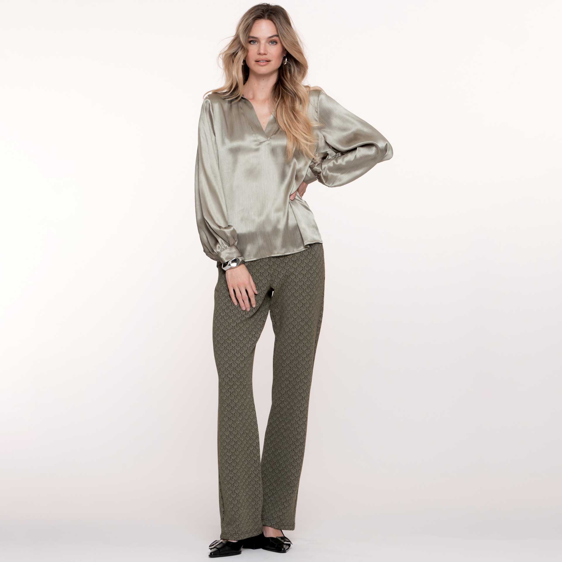 Geisha Broek Jacquard