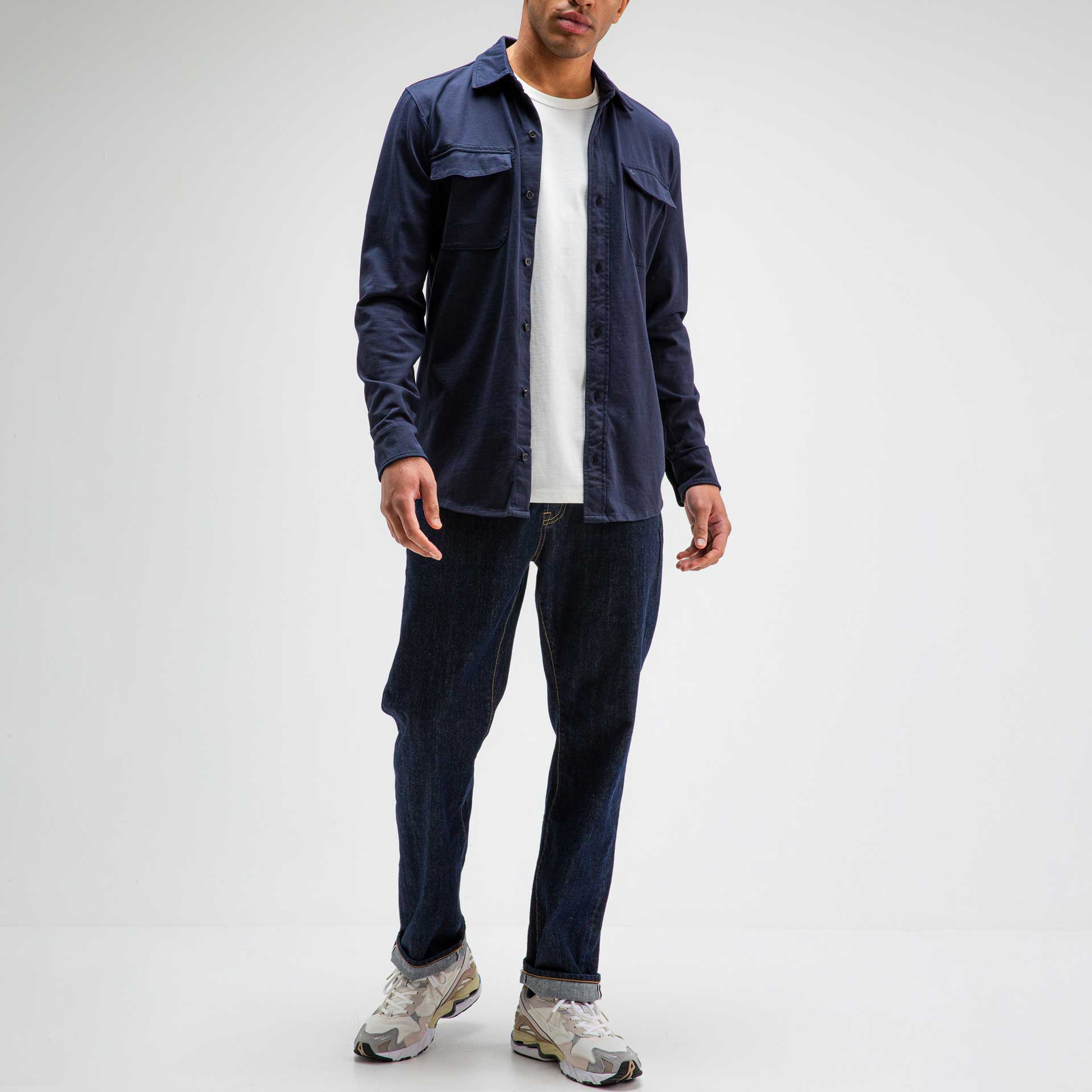 Butcher of Blue Overshirt Finn Pocket Jersey