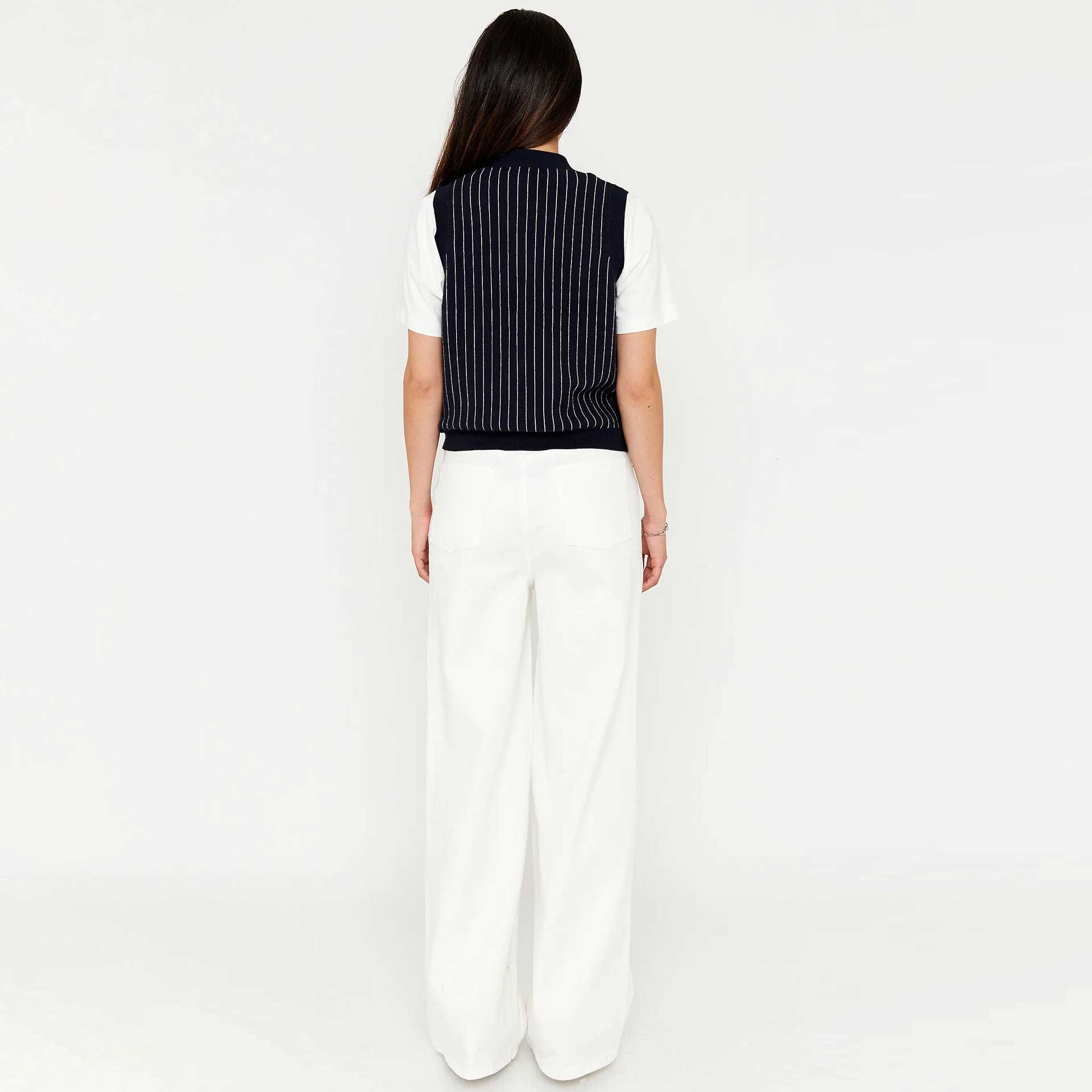 Anna Blue Gilet Eleo