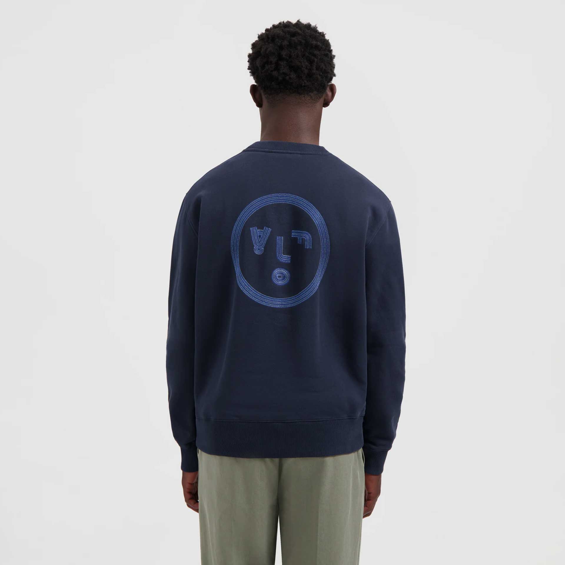 Olaf Hussein Sweater Lined Face