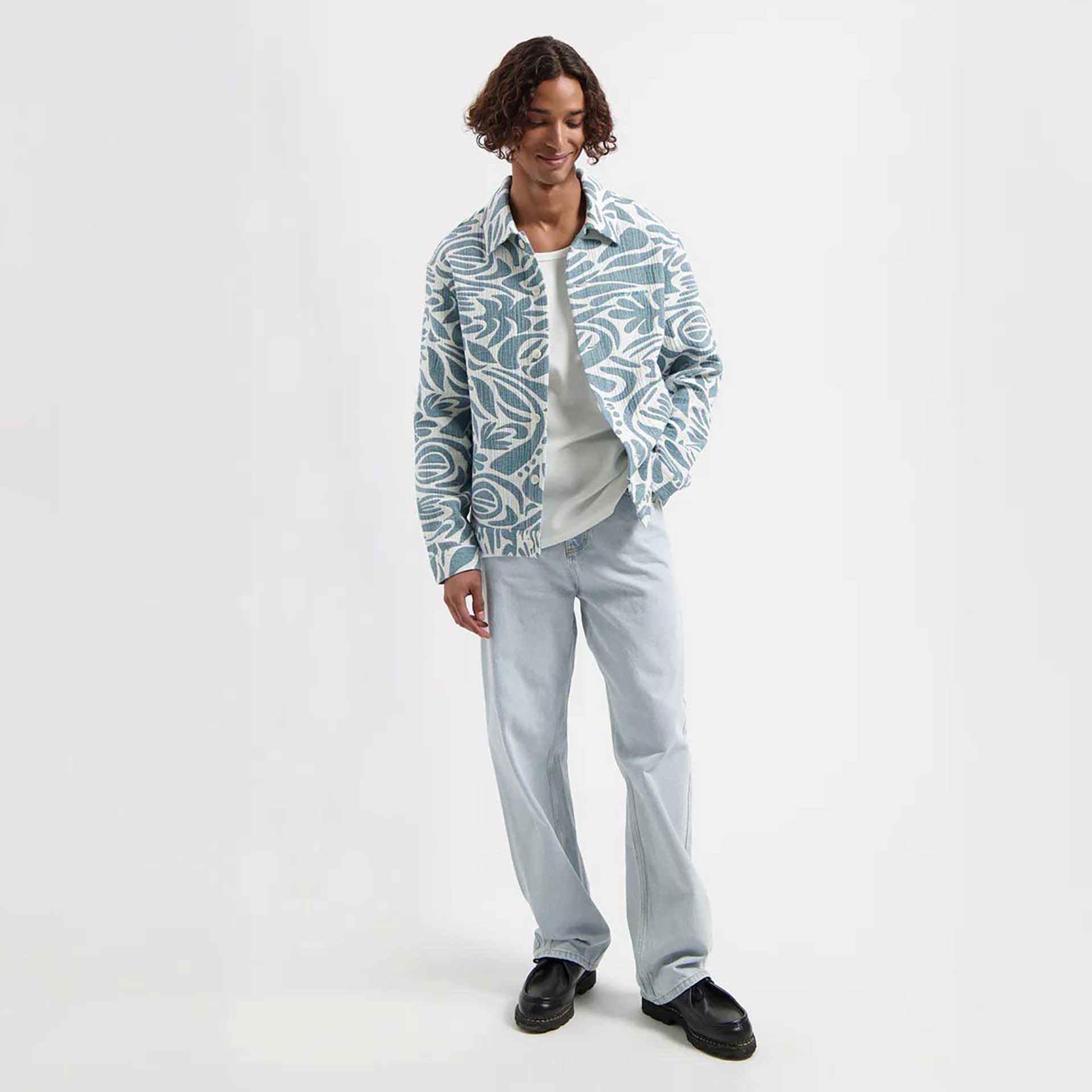 Law of the Sea Overshirt Sapphire