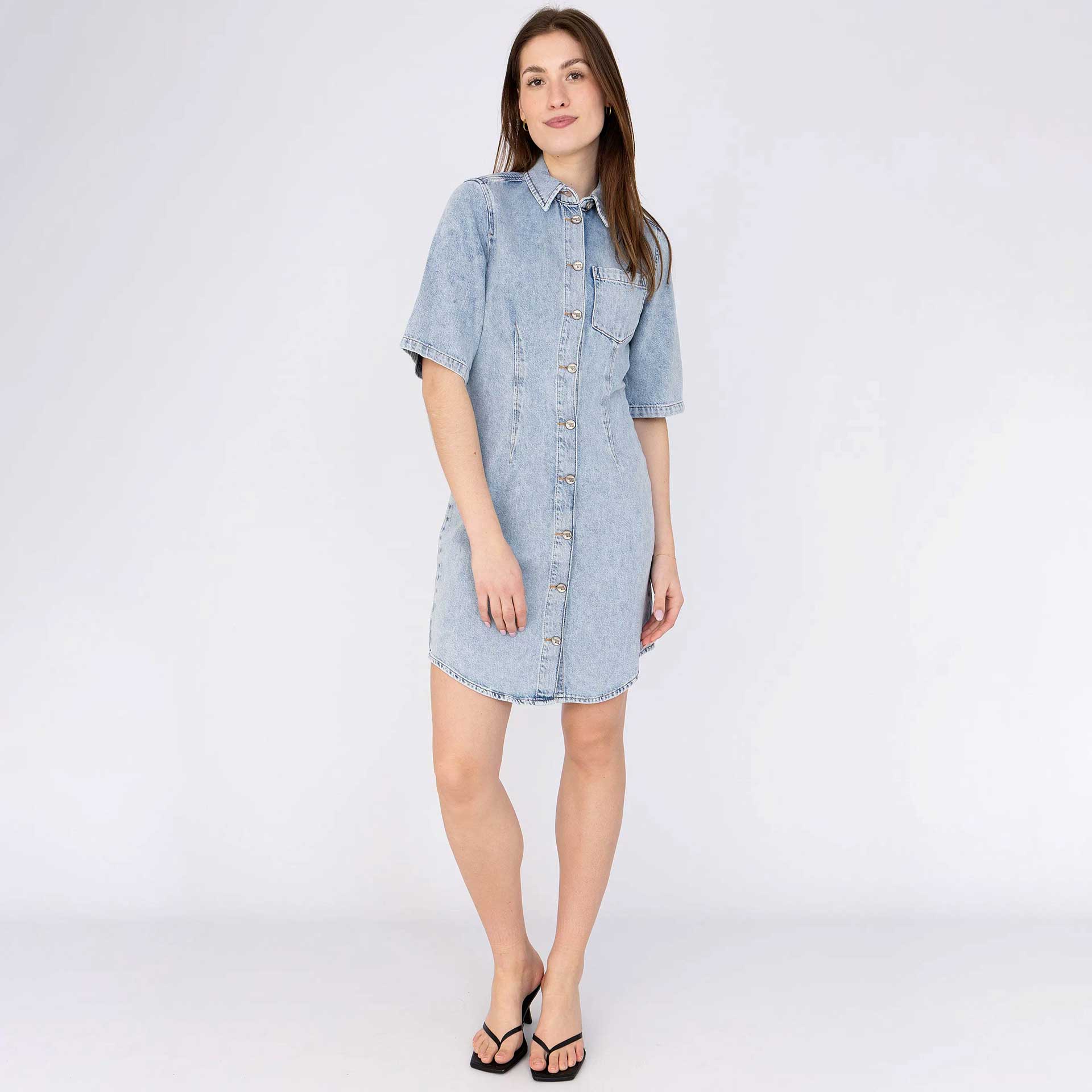 Anna Blue Jurk  Faia