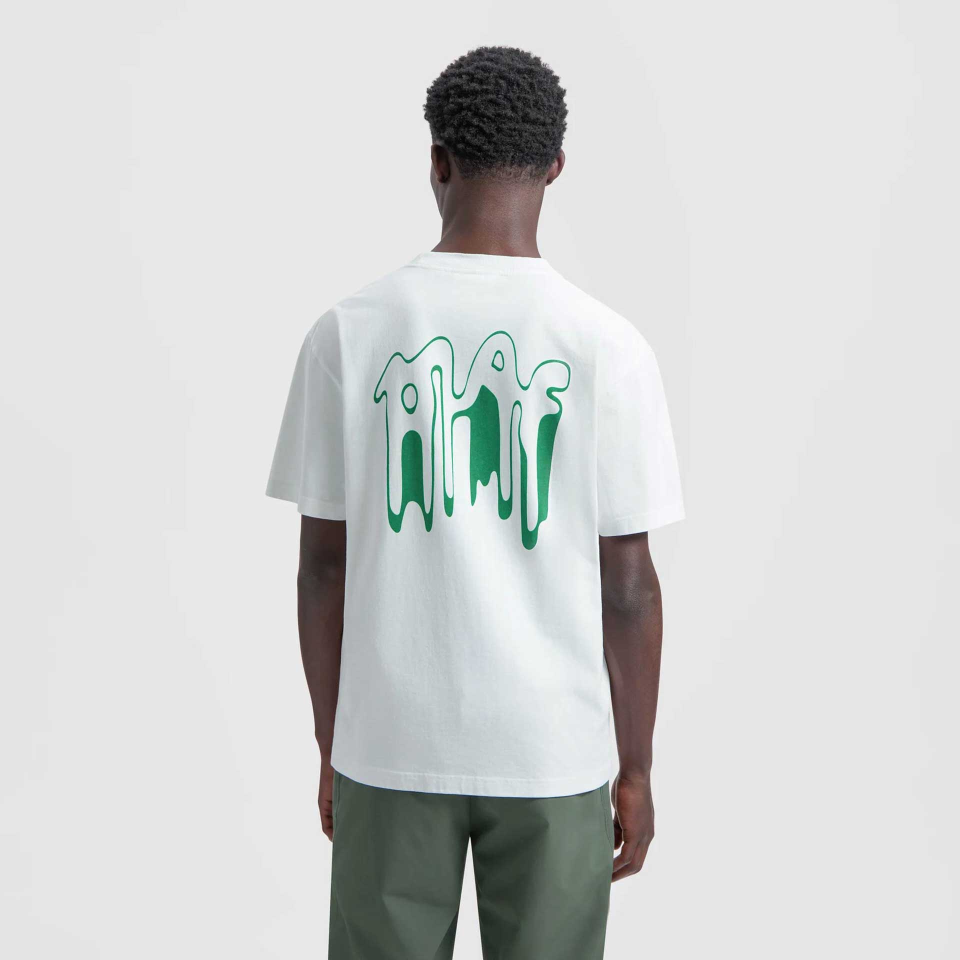 Olaf Hussein T-Shirt Smudge logo