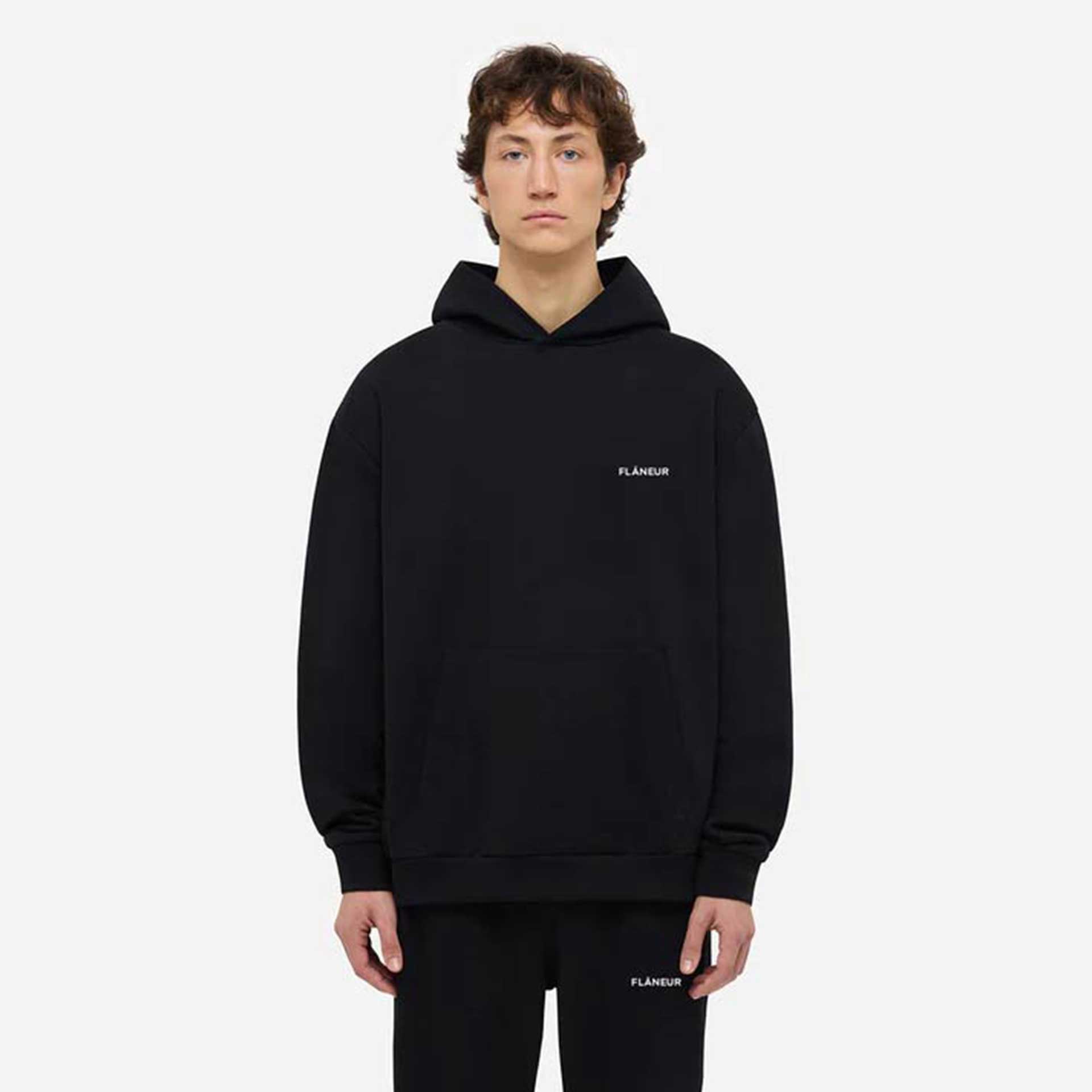 FLANEUR Hoodie logo