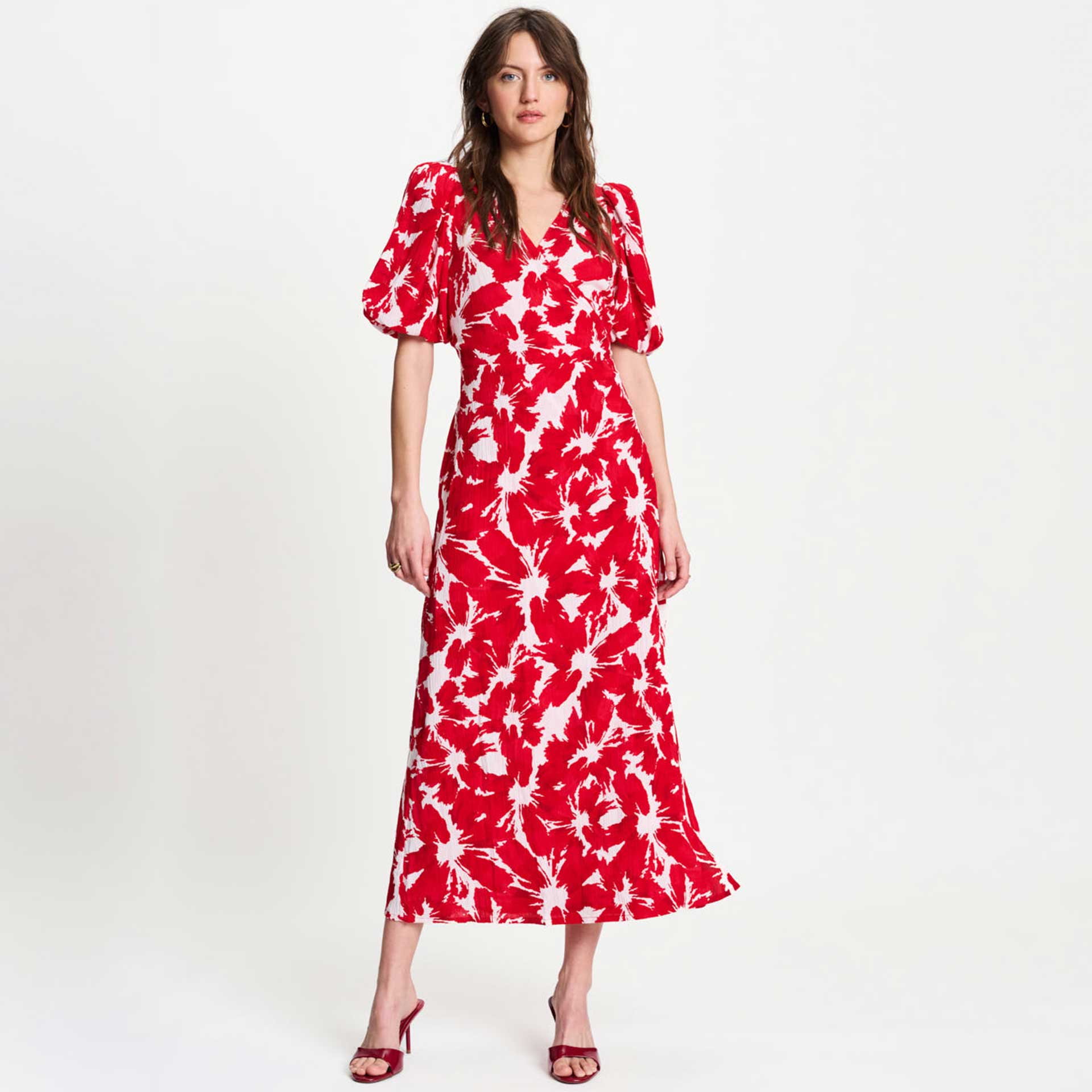 Pom Jurk Crinkle Bubble