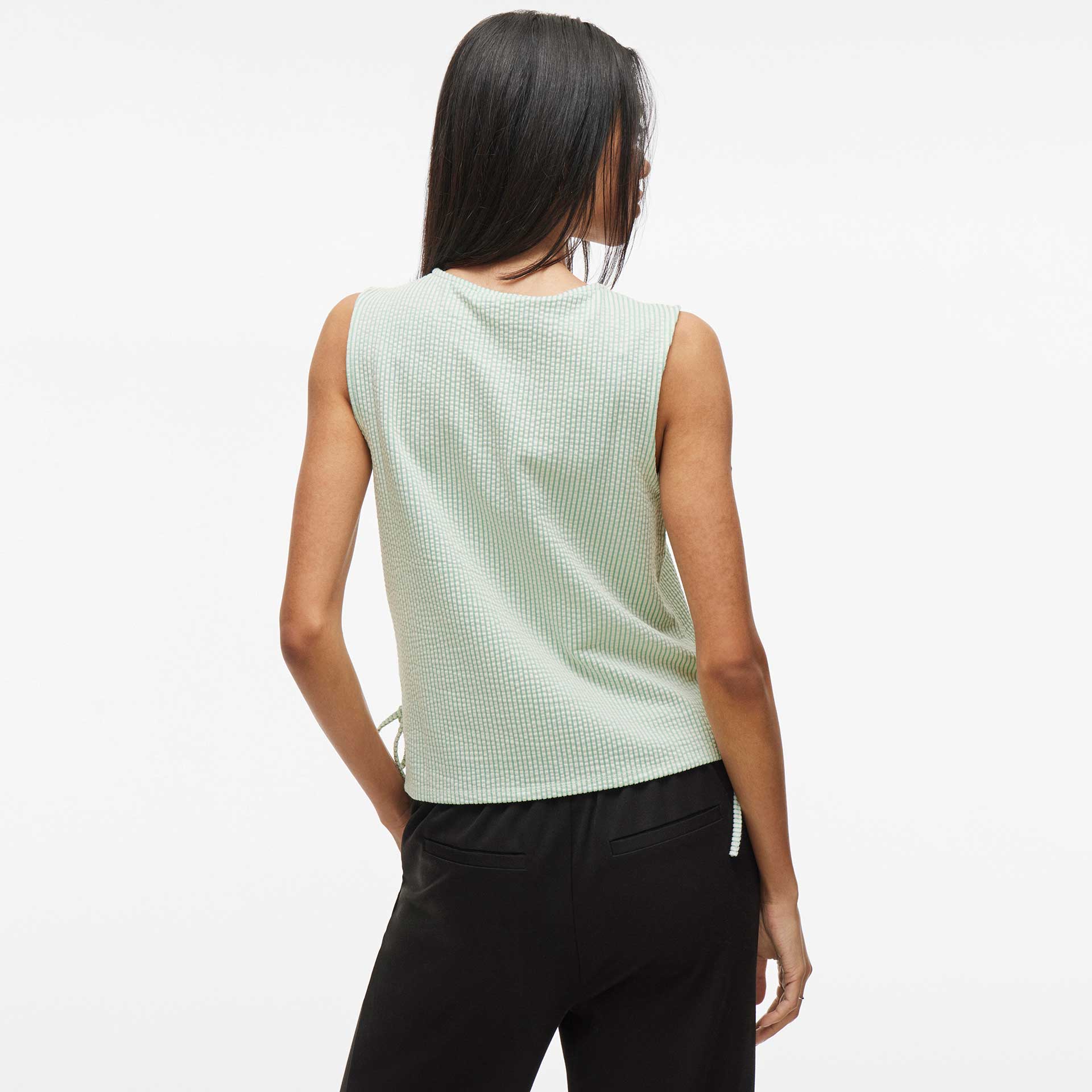 Vila Blouse top Striplo Tie