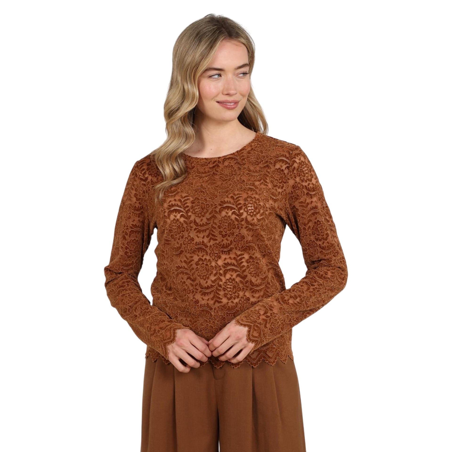 NUKUS Top Wies Lace