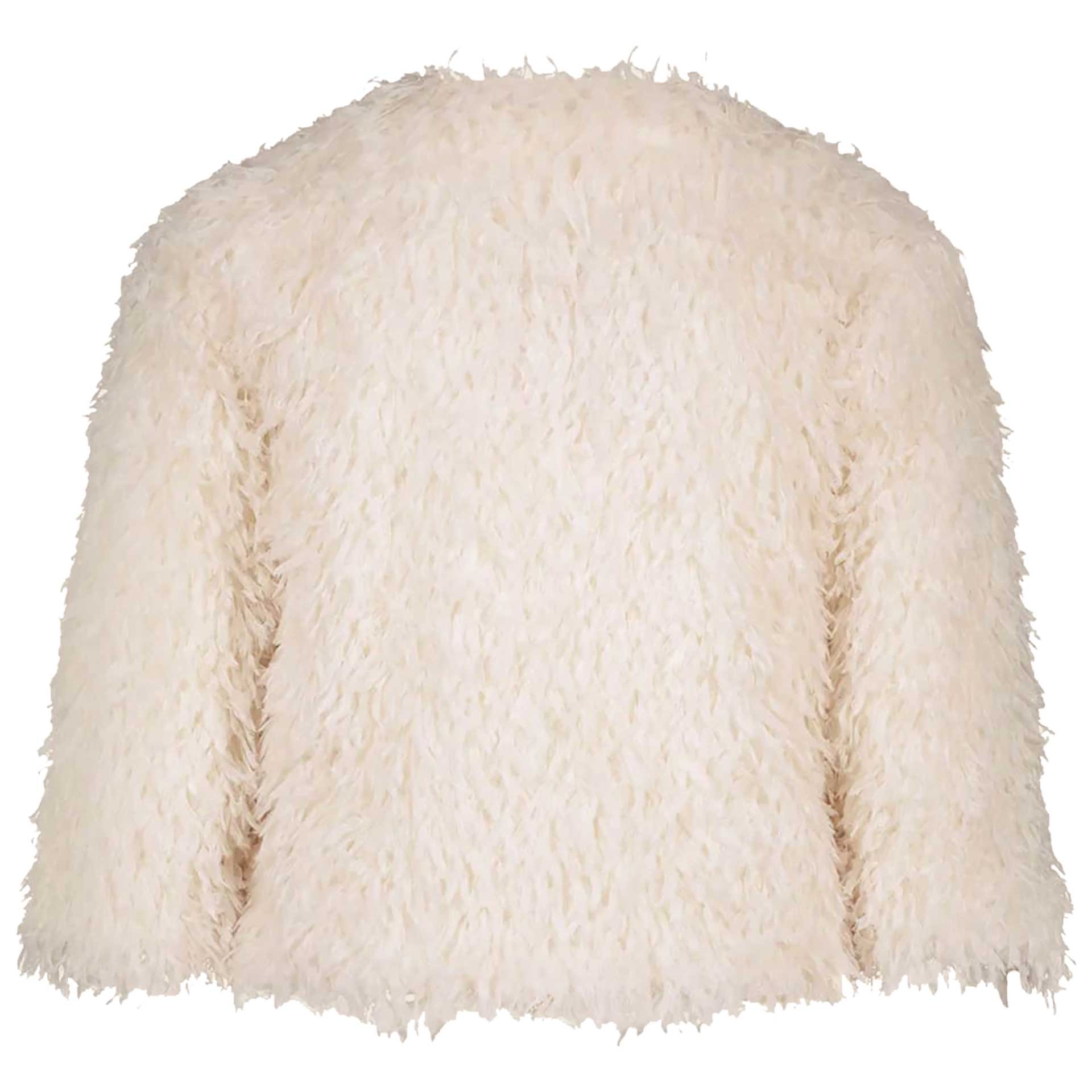 Dress Like Flo Vest Feather