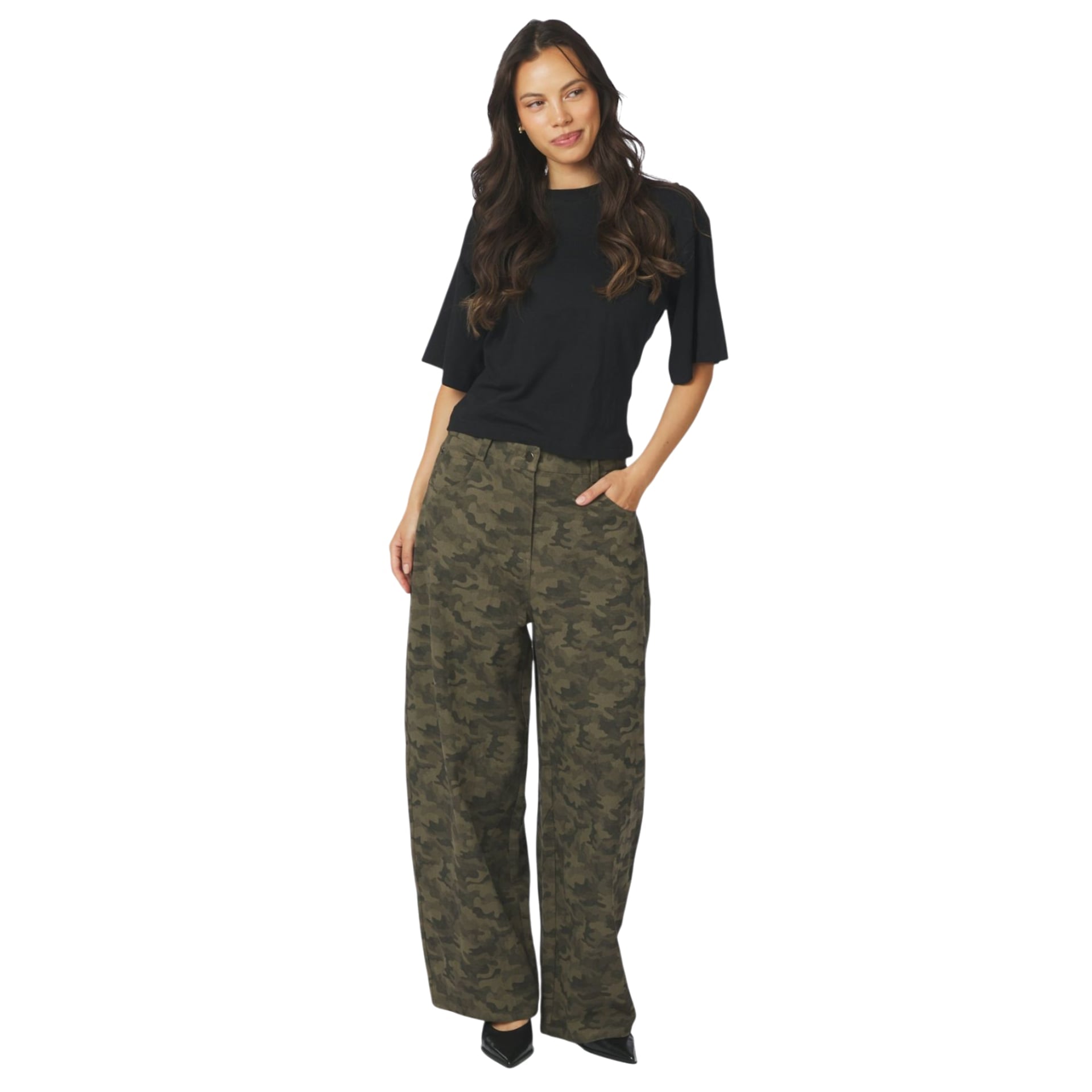 Neo Noir Jeans Haven Camou