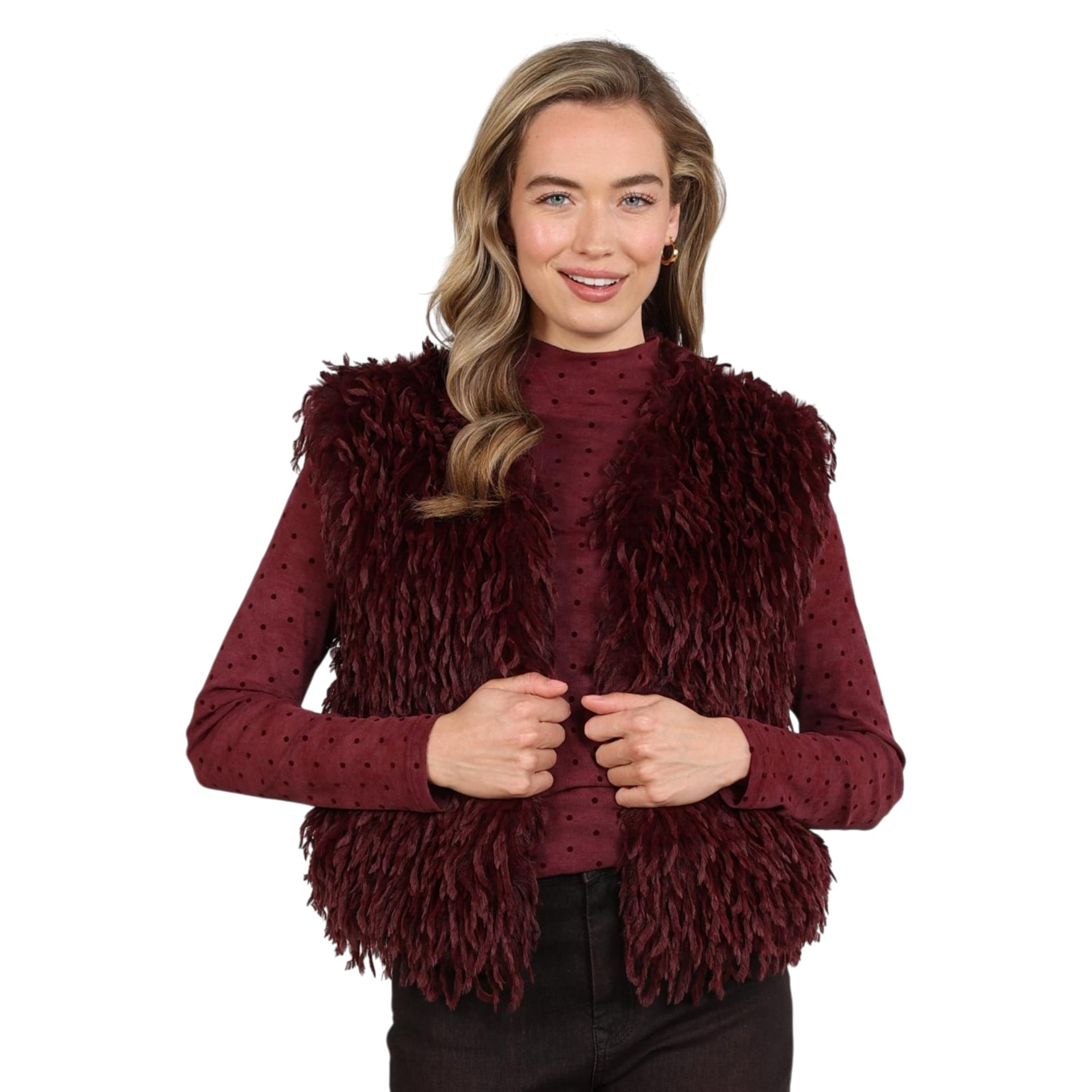 NUKUS Gilet Mila Feather
