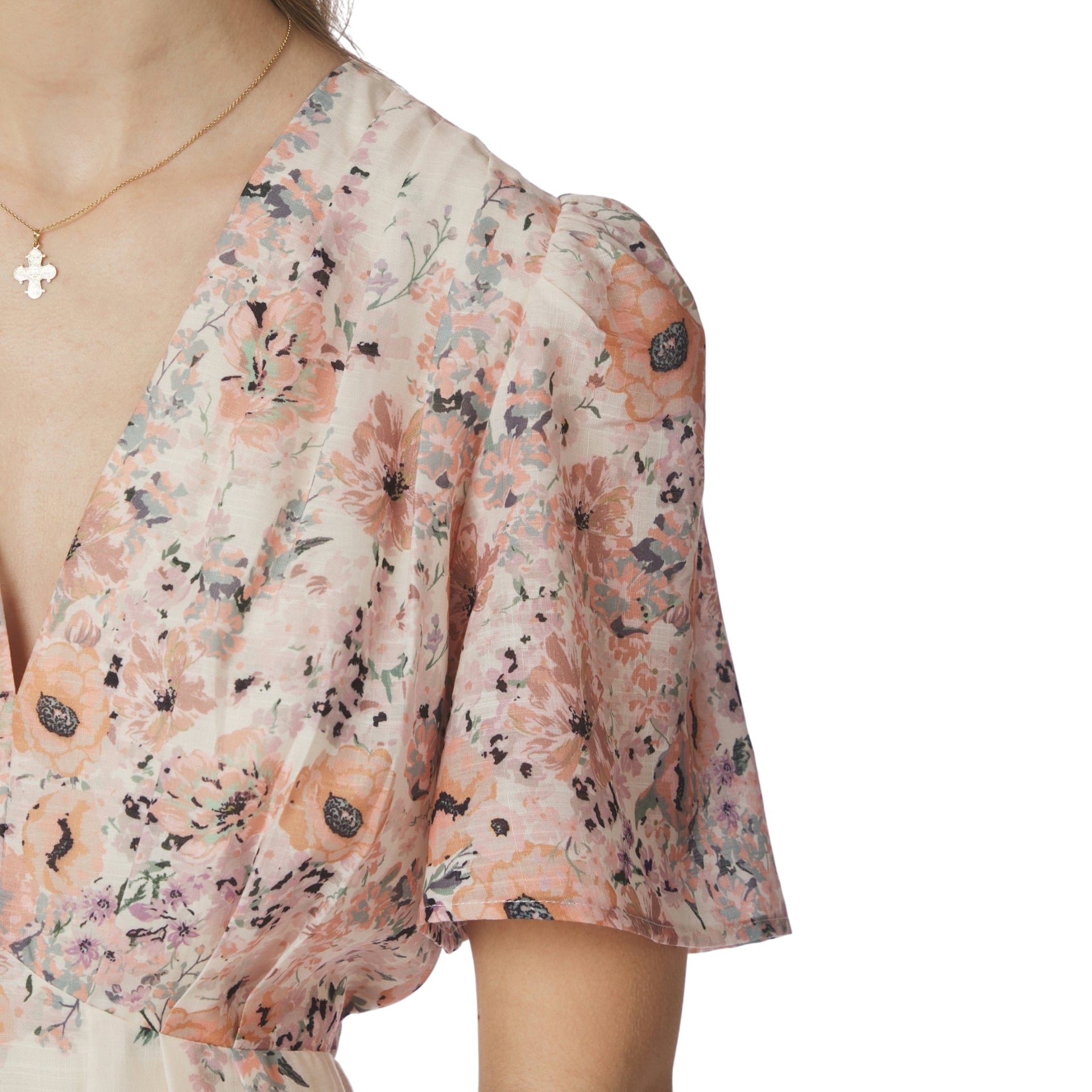 Neo Noir Jurk Senna Flower