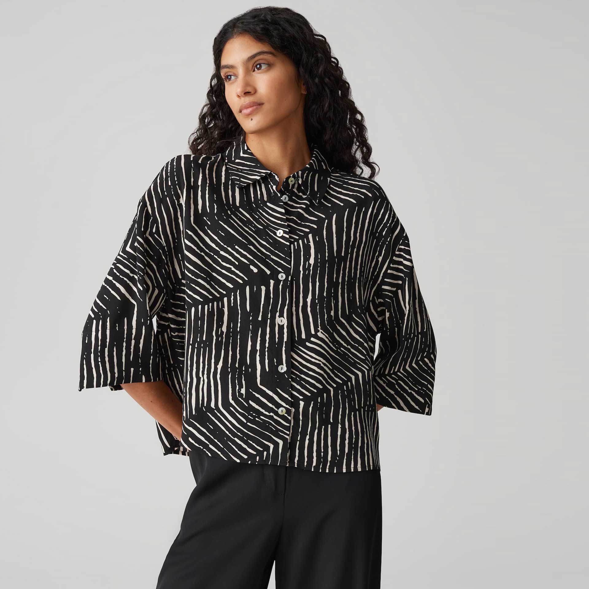 Opus Blouse Fiana palm