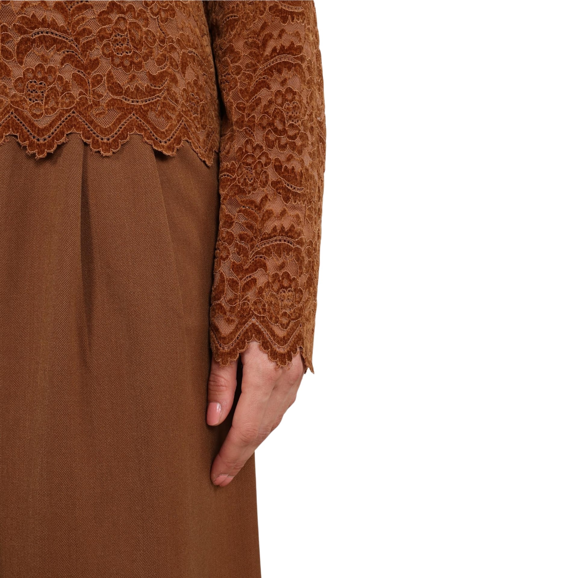 NUKUS Top Wies Lace
