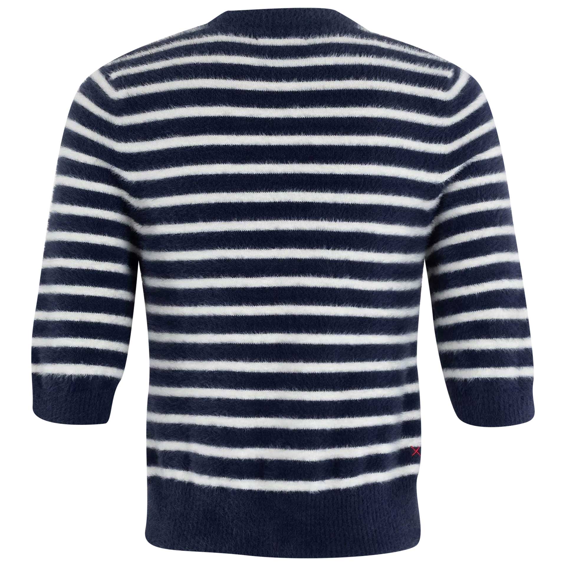 Anna Blue Sweater Mic