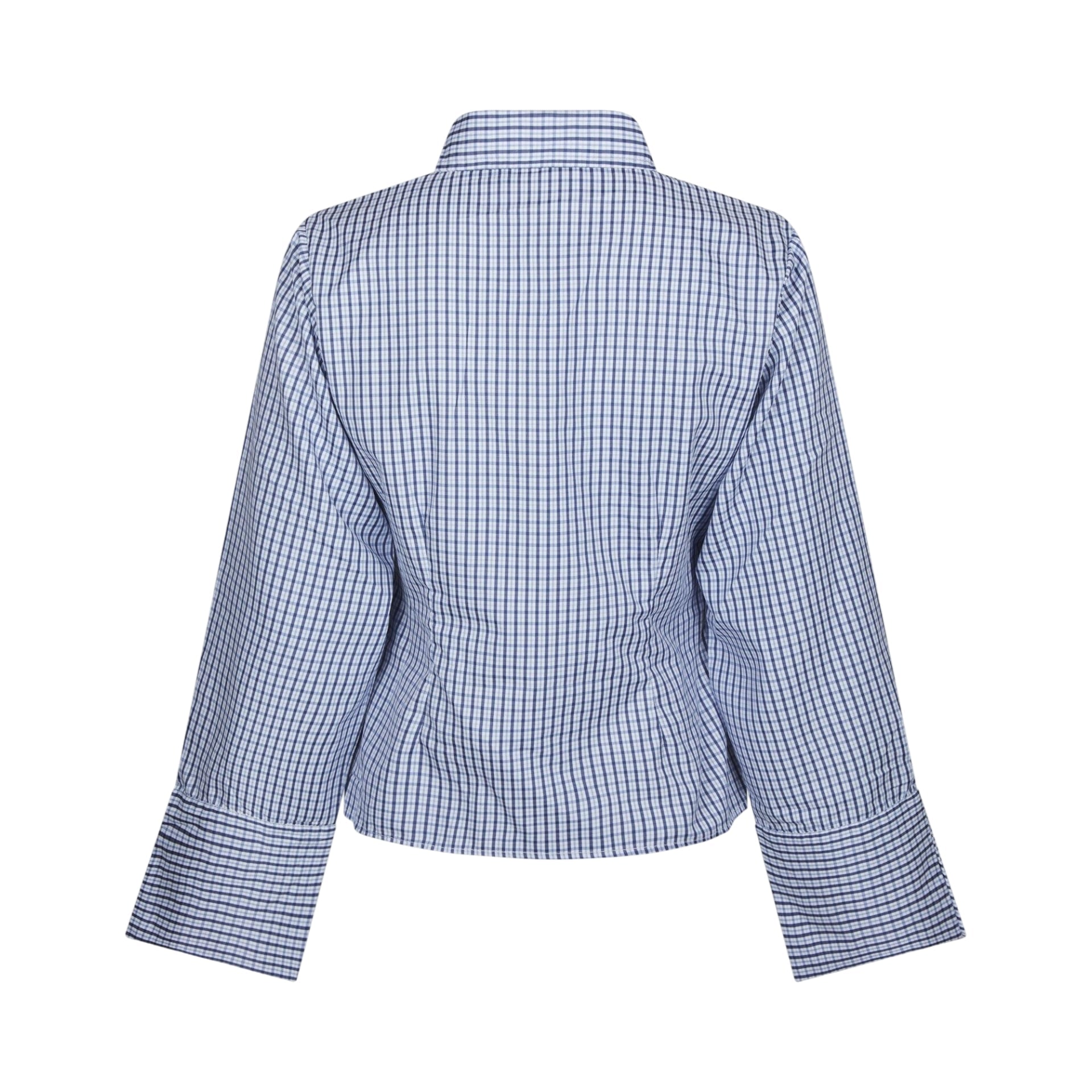 Neo Noir Blouse Fenli Check