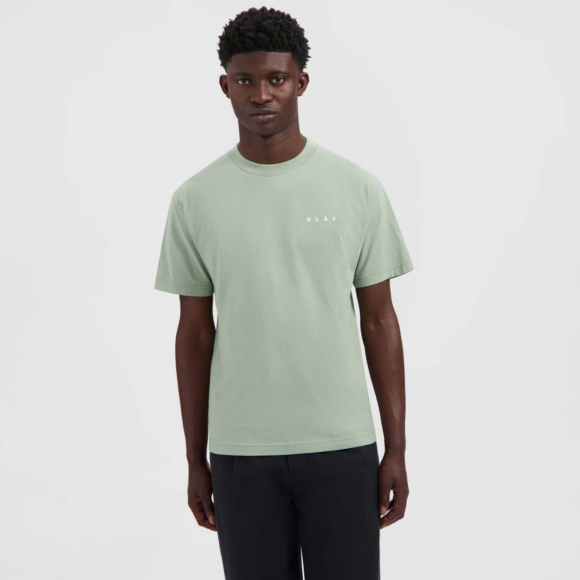 Olaf Hussein T-Shirt Lined face