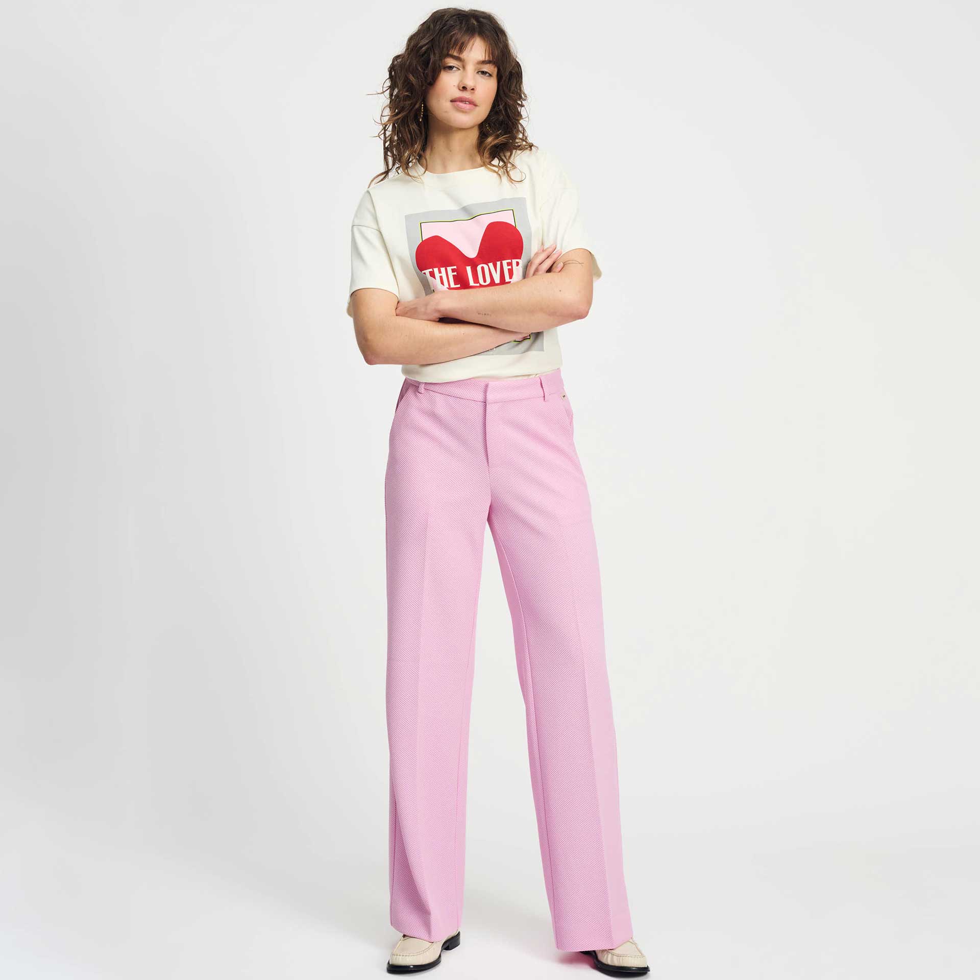 Pom Pantalon Wide Leg
