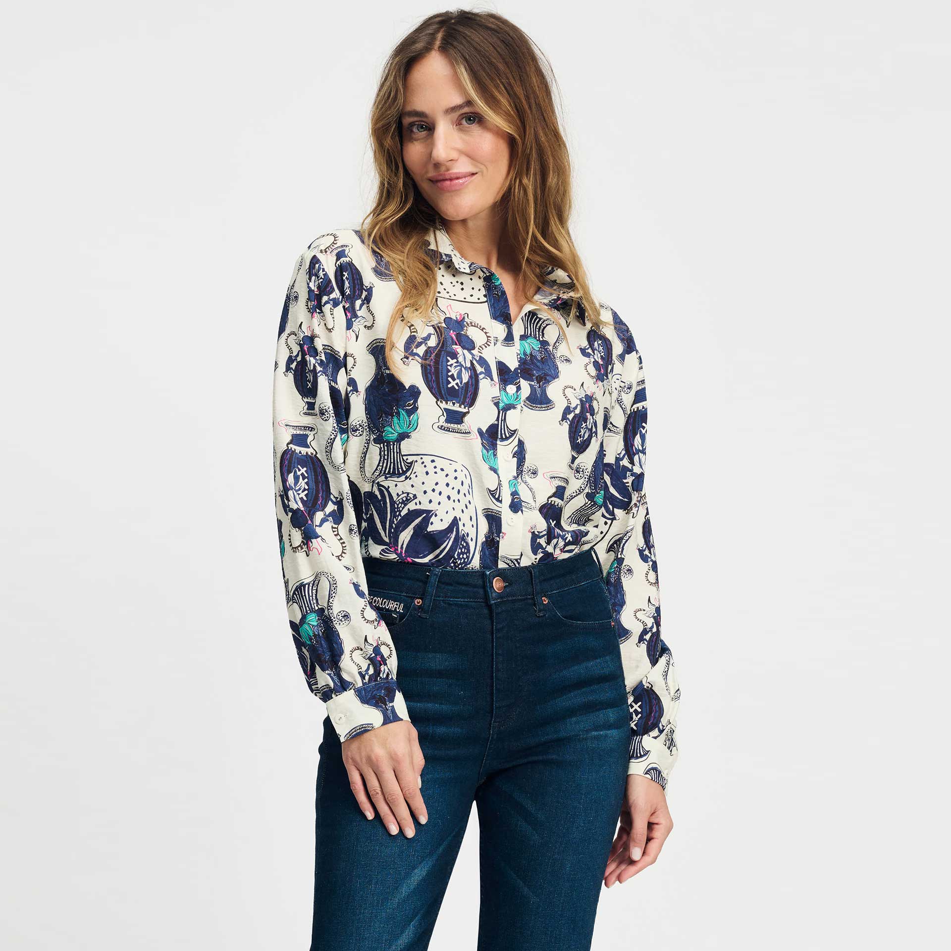 Pom Blouse Milly