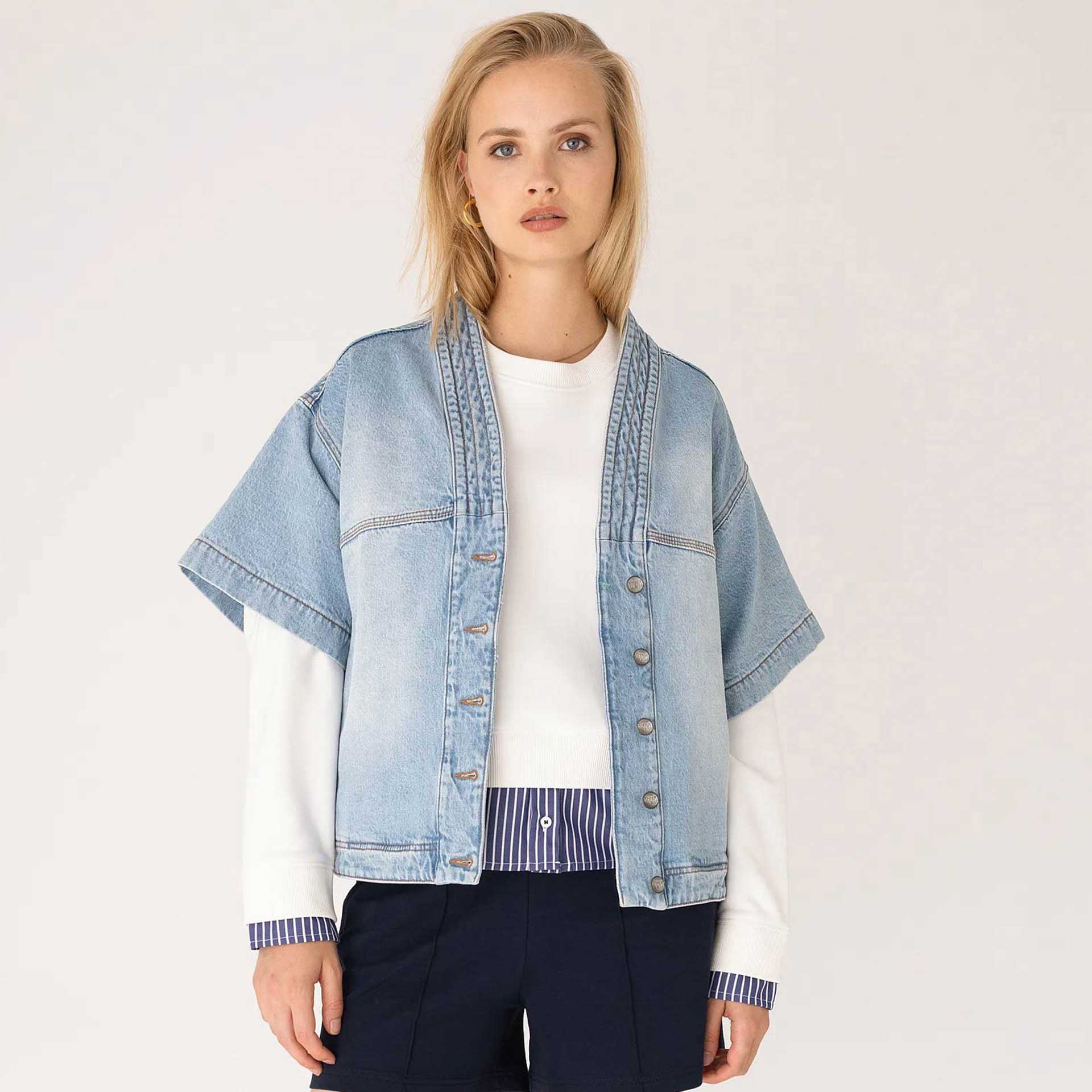 Anna Blue Blazer Harper